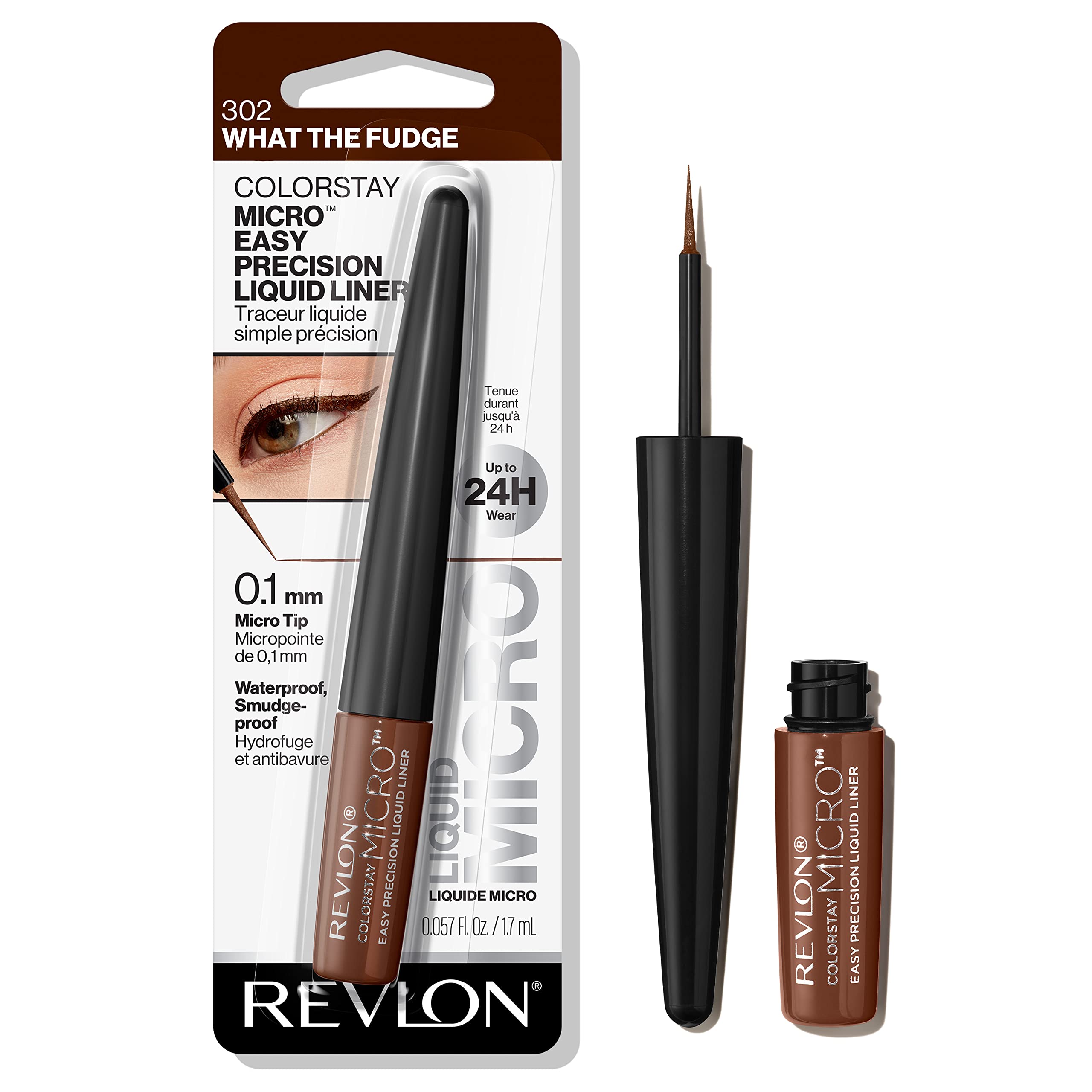 Delineador Líquido Revlon Colorstay Micro Easy Precision color 302 - Venta Internacional