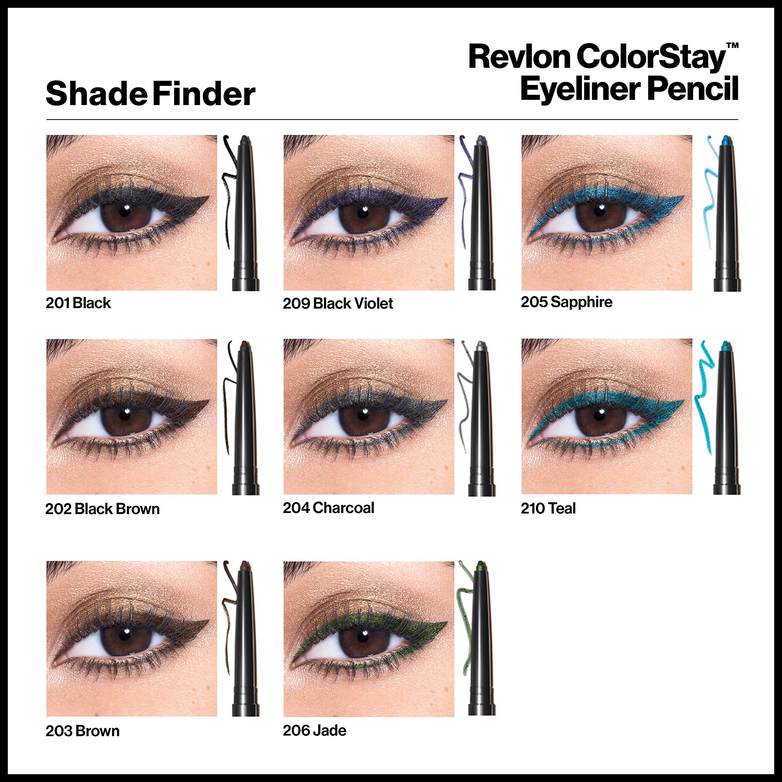 Foto 7 pulgar | Delineador de Ojos Revlon Jade-Venta Internacional