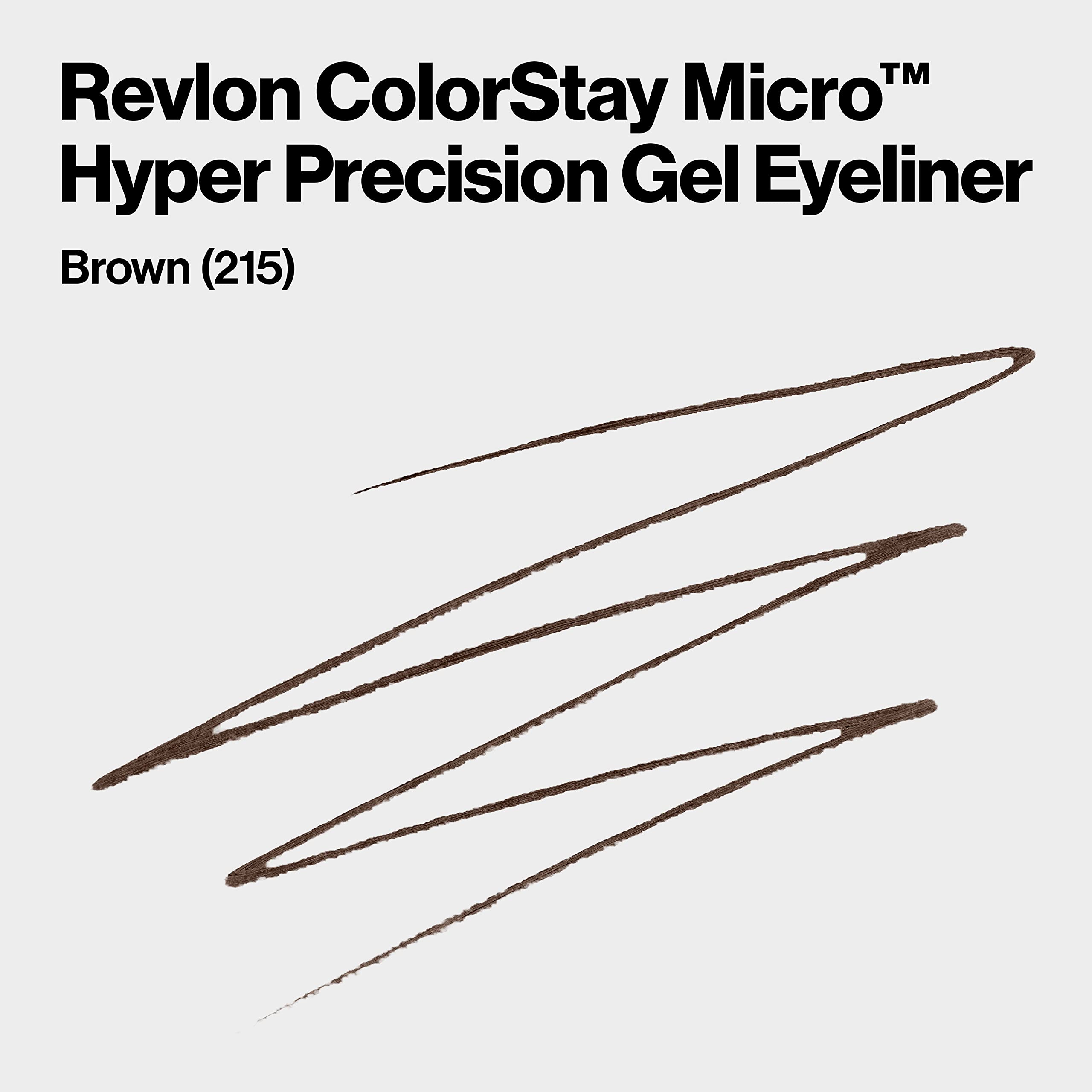 Foto 4 pulgar | Delineador de Ojos en Gel Revlon Colorstay Micro Hyper Precision 215 Brown - Venta Internacional