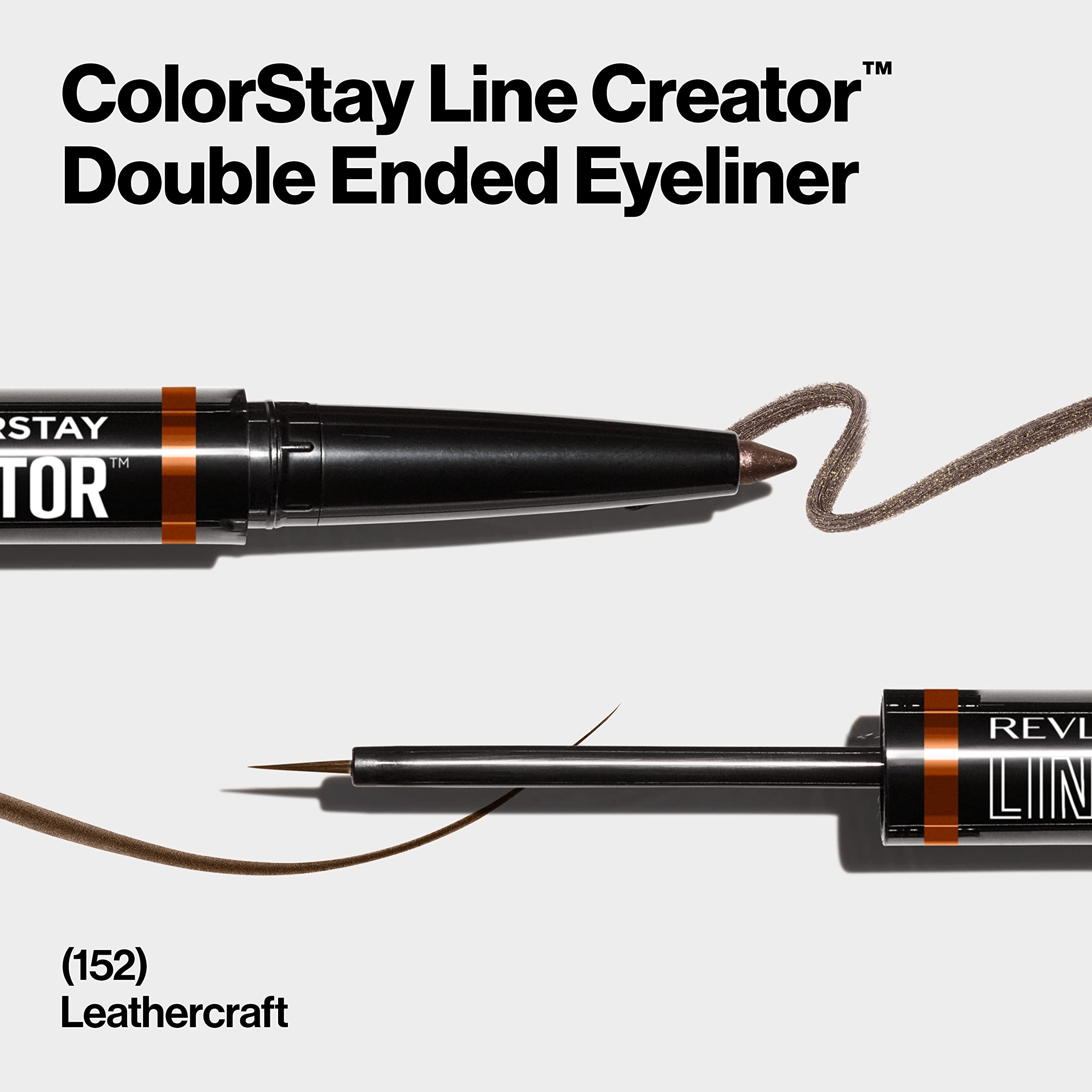 Foto 4 pulgar | Set de Delineadores de Ojos Revlon Colorstay Line Creator 152 Leathercraft - Venta Internacional