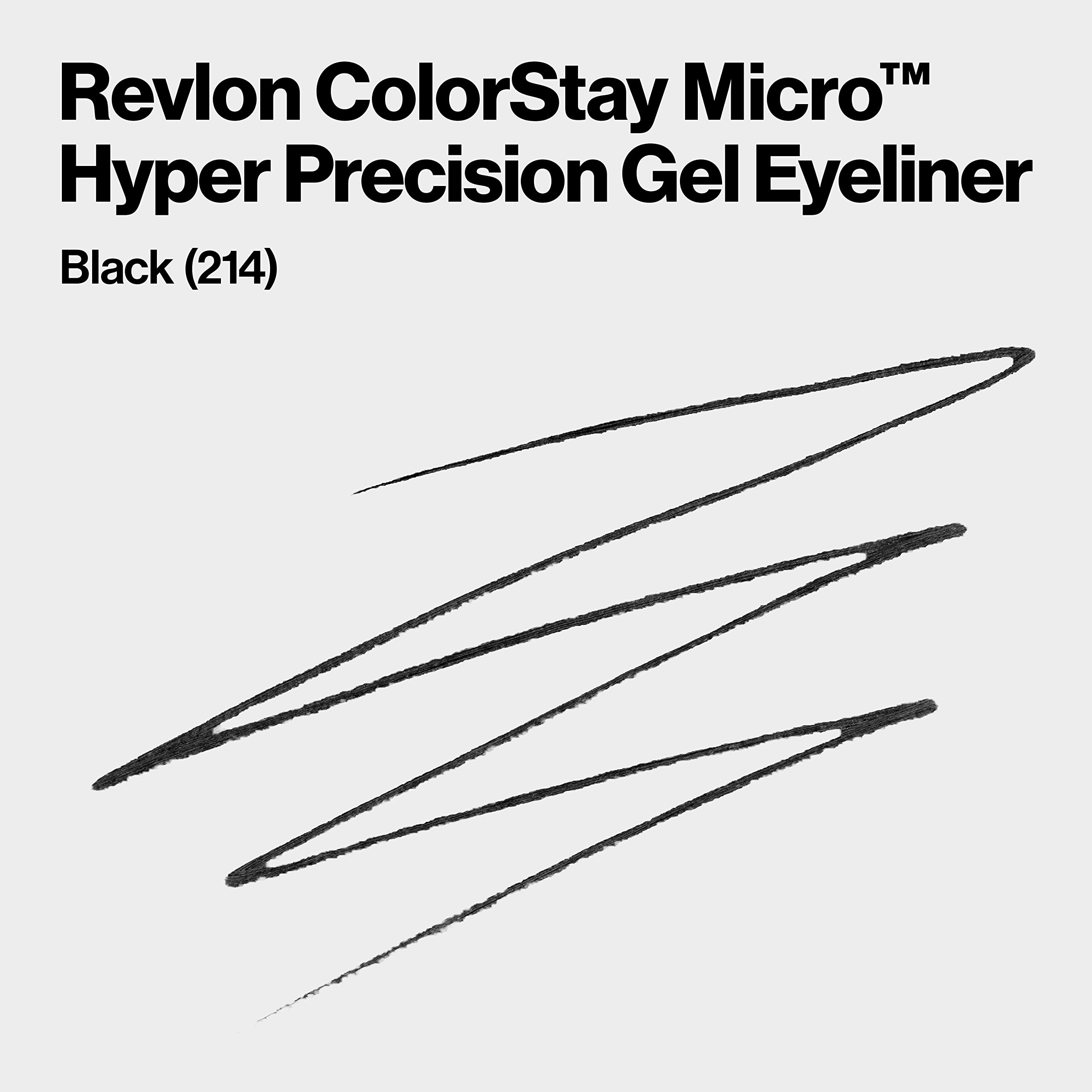 Foto 4 pulgar | Delineador de Ojos en Gel Revlon Colorstay Micro Hyper Precisión 214 Black - Venta Internacional