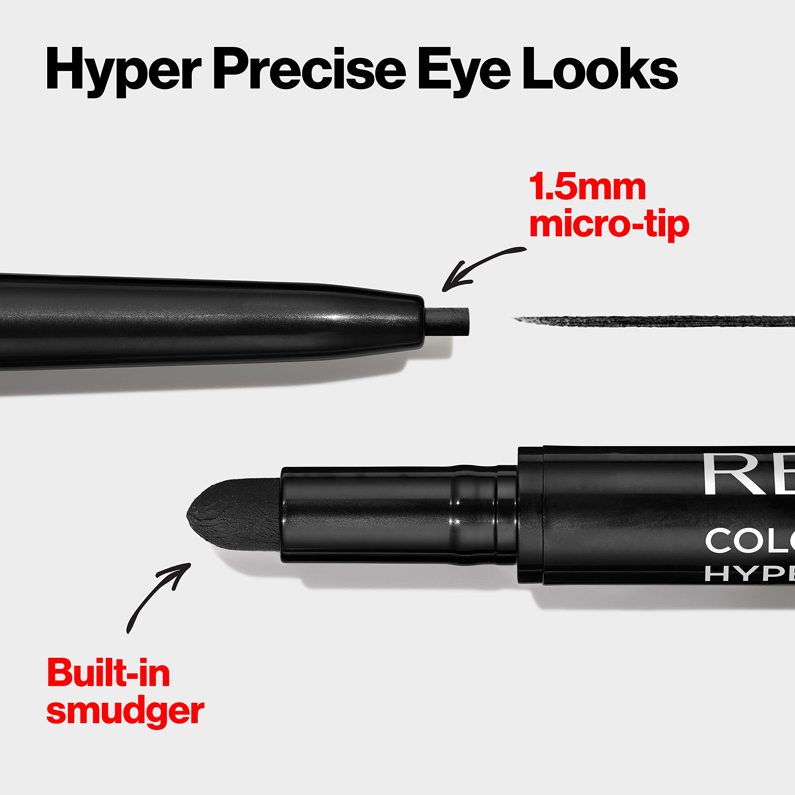 Foto 8 pulgar | Delineador de Ojos en Gel Revlon Colorstay Micro Hyper Precisión 214 Black - Venta Internacional