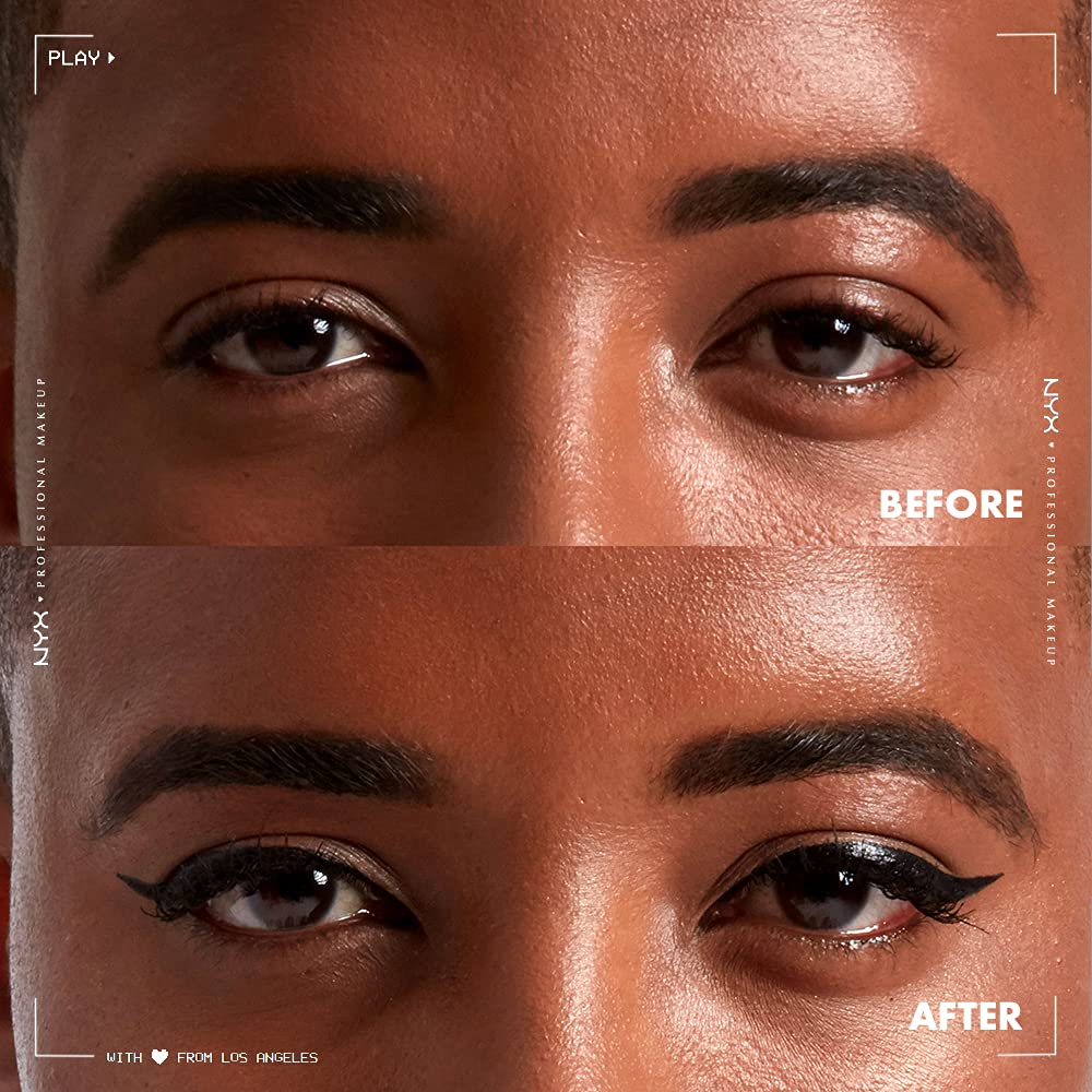Foto 6 pulgar | Delineador Líquido Nyx Proffesional Makeup Epic Wear Negro para Ojos-Venta Internacional