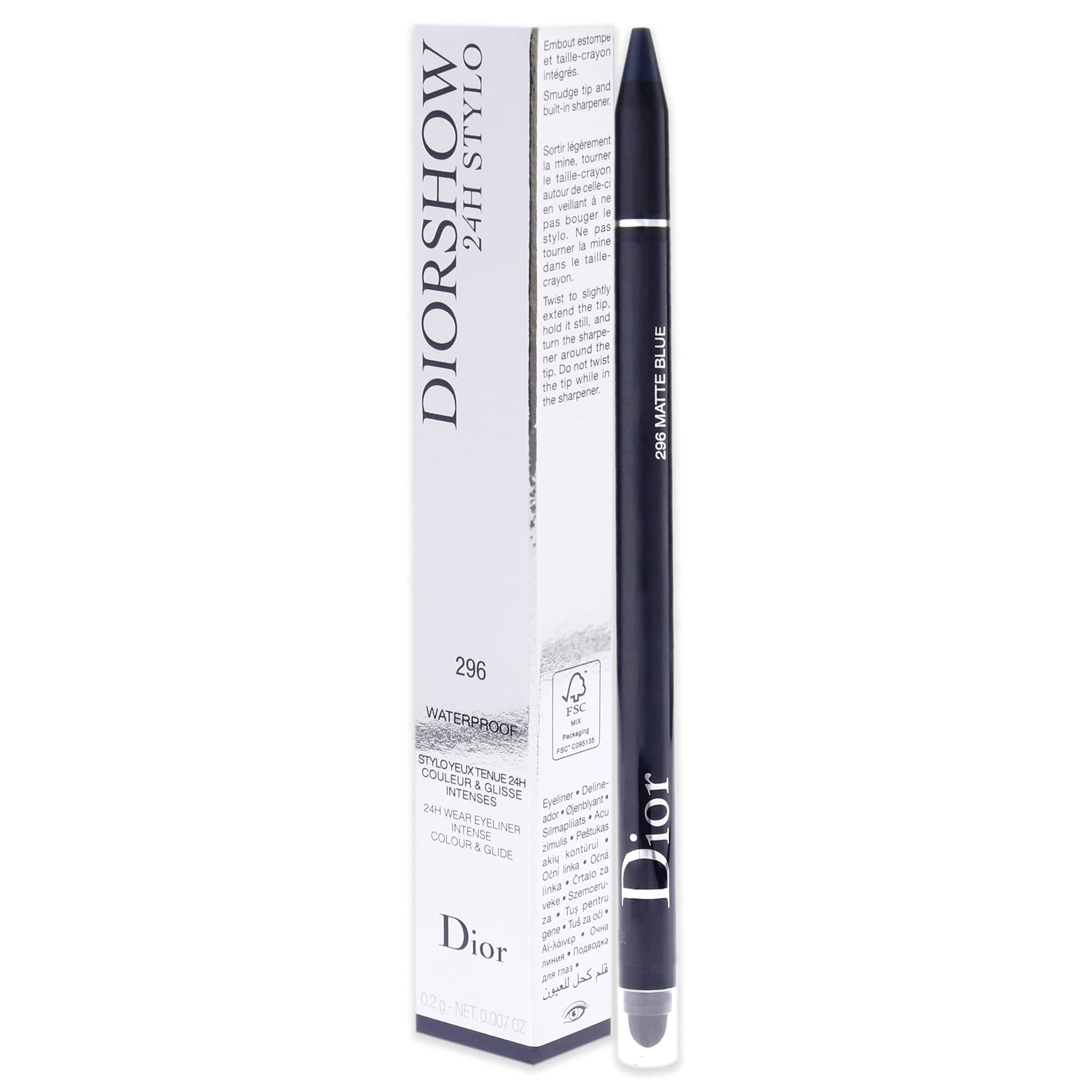 Foto 5 pulgar | Delineador de Ojos Christian Dior Diorshow 24h Stylo Waterproof 296 - Venta Internacional