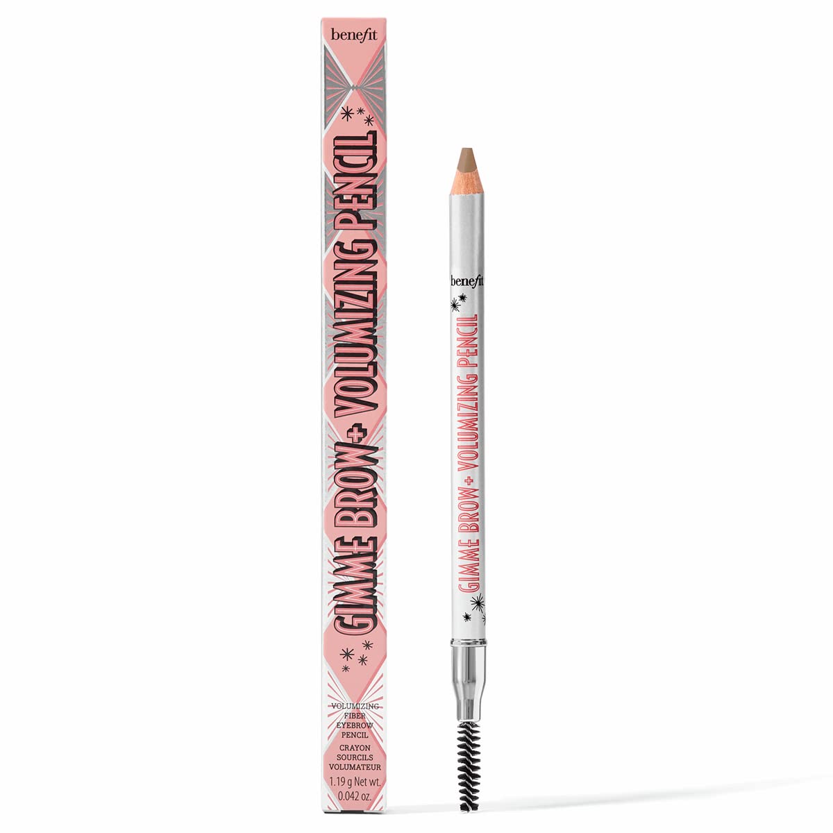 Lápiz de Cejas Benefit Gimme Brow+ Voluminizing 3 Warm Brown - Venta Internacional