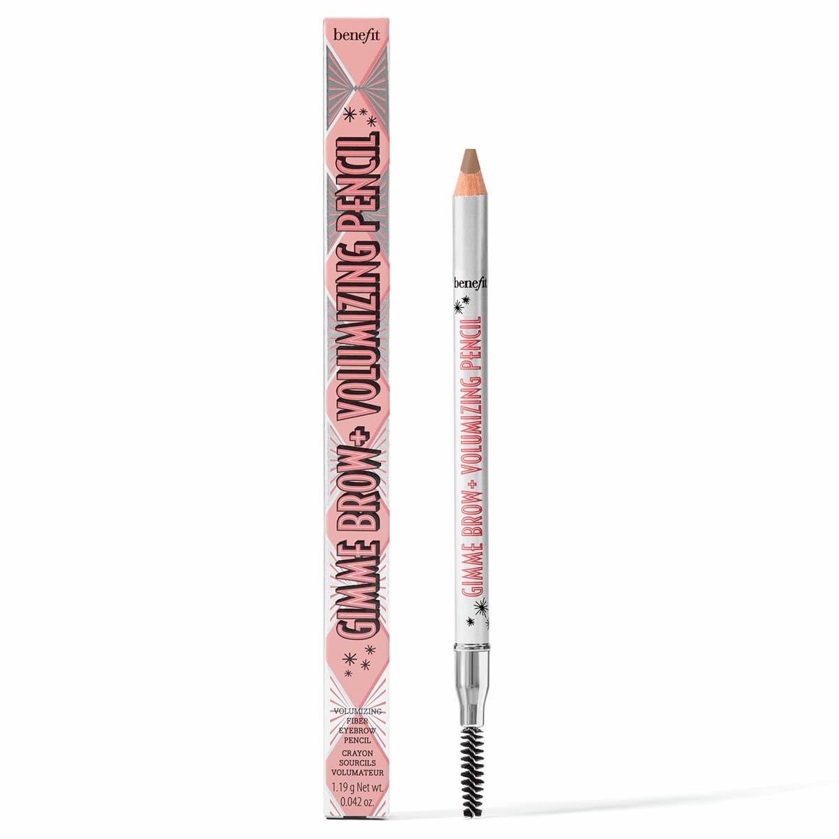 Foto 1 | Lápiz de Cejas Benefit Gimme Brow+ Voluminizing 3 Warm Brown - Venta Internacional