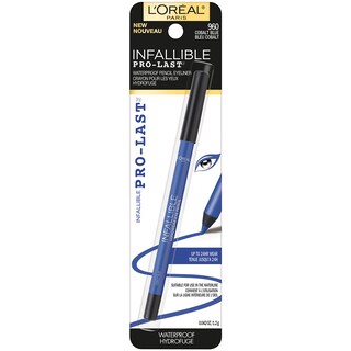 Foto 1 | Delineador De Ojos L'oreal Paris Infallible Pro-last Pencil Azul Cobalto - Venta Internacional.