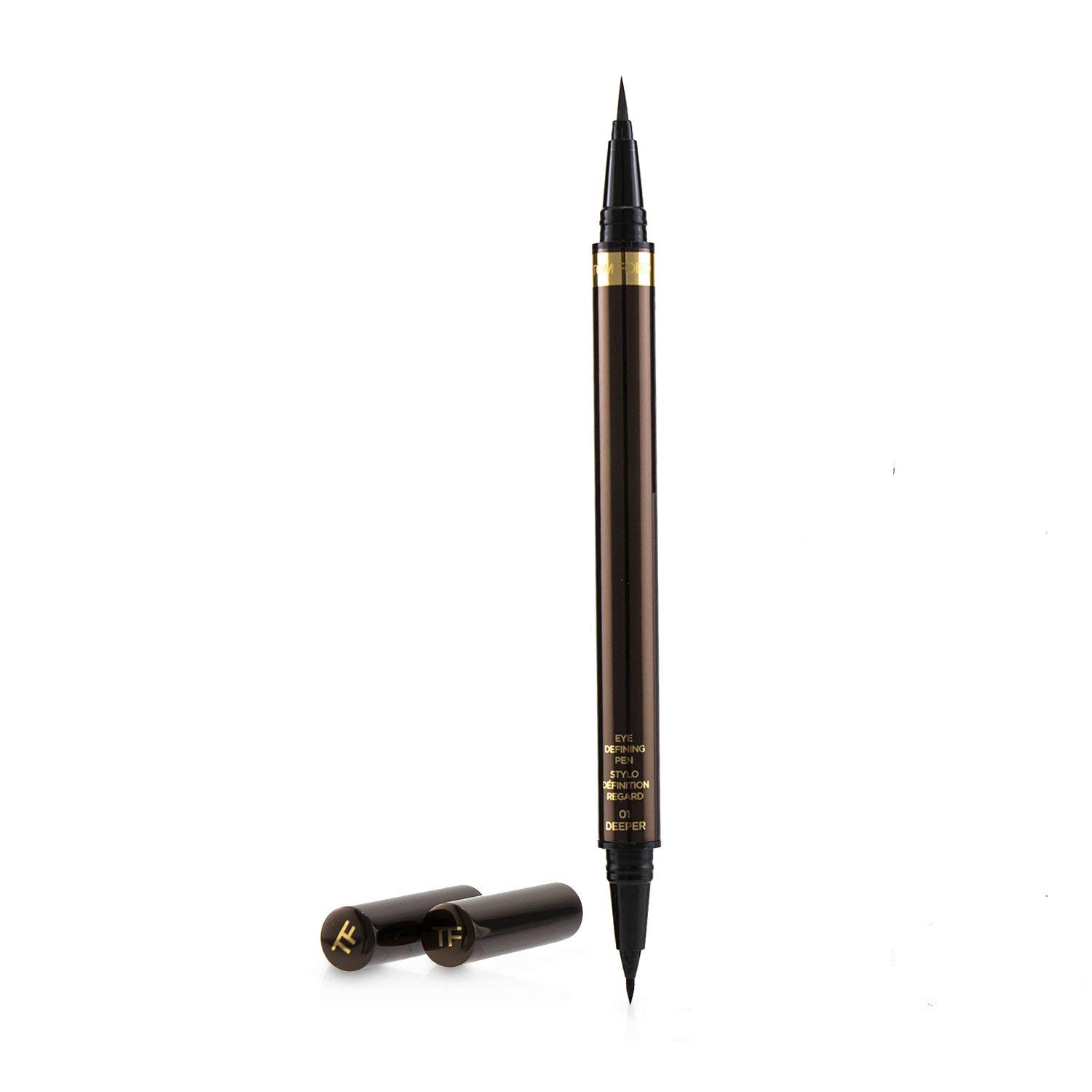 Foto 2 pulgar | Bolígrafo Delineador de Ojos Liquid Liner Tom Ford 01 Deeper Negro - Venta Internacional