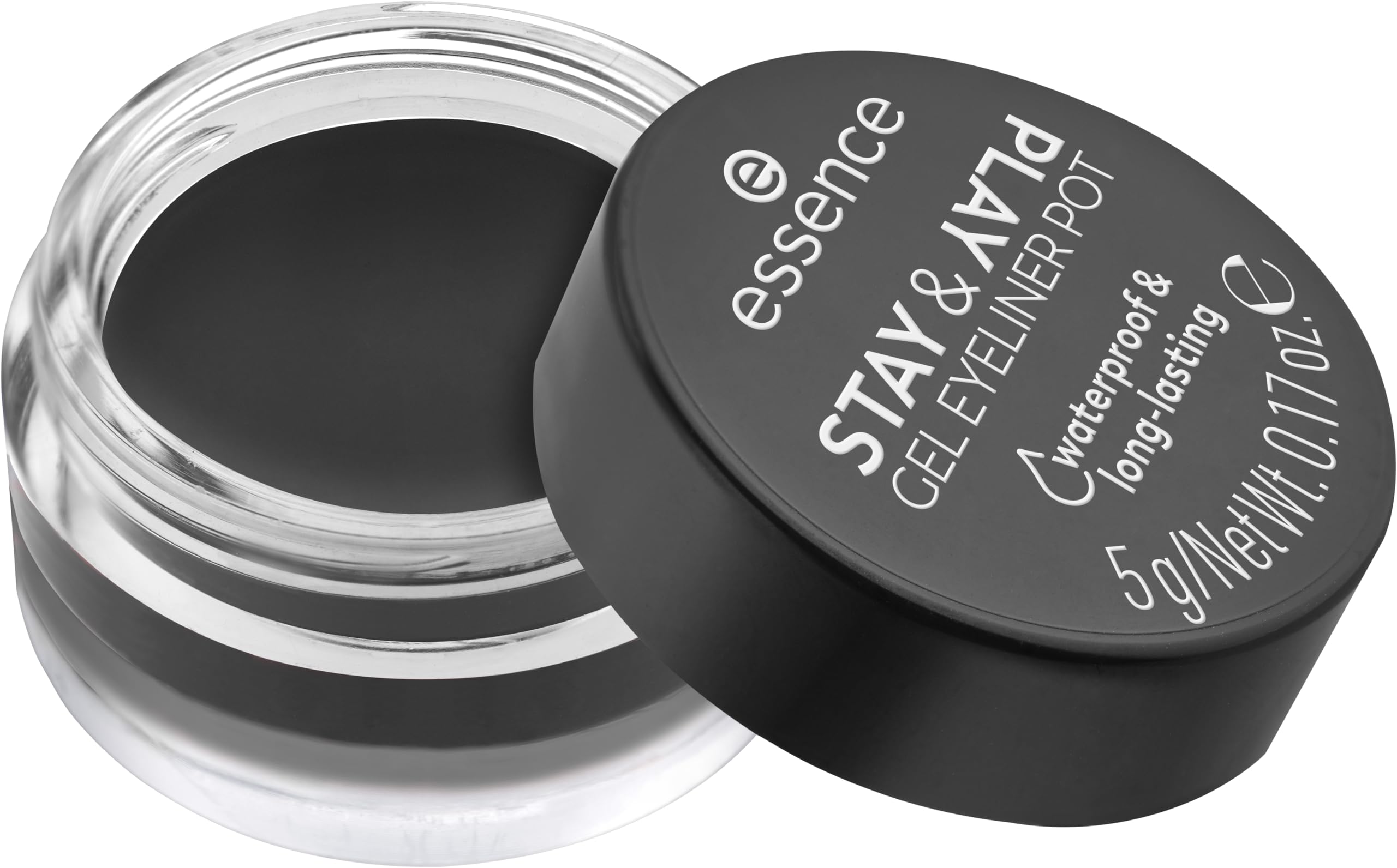 Foto 2 pulgar | Delineador De Ojos En Gel Essence Stay & Play Waterproof Black Vegan - Venta Internacional.