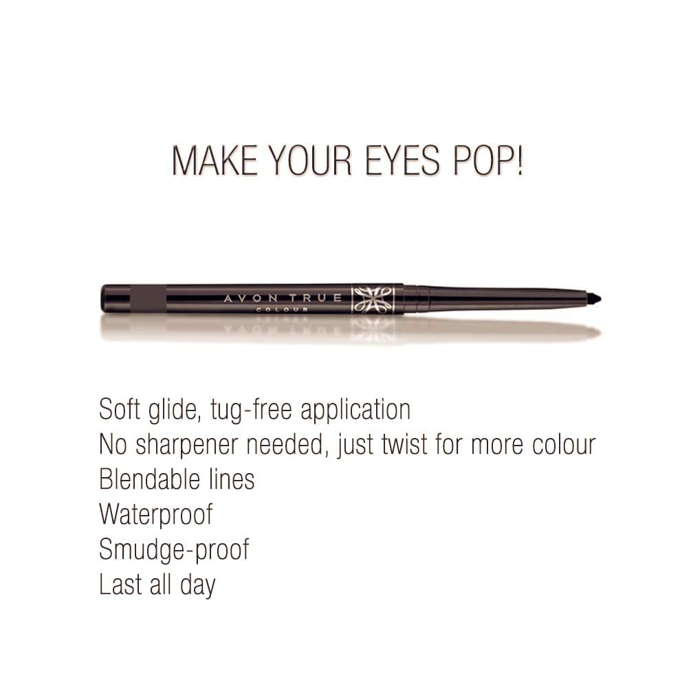 Foto 4 pulgar | Delineador De Ojos Avon Glimmerstick Grey - Venta Internacional.