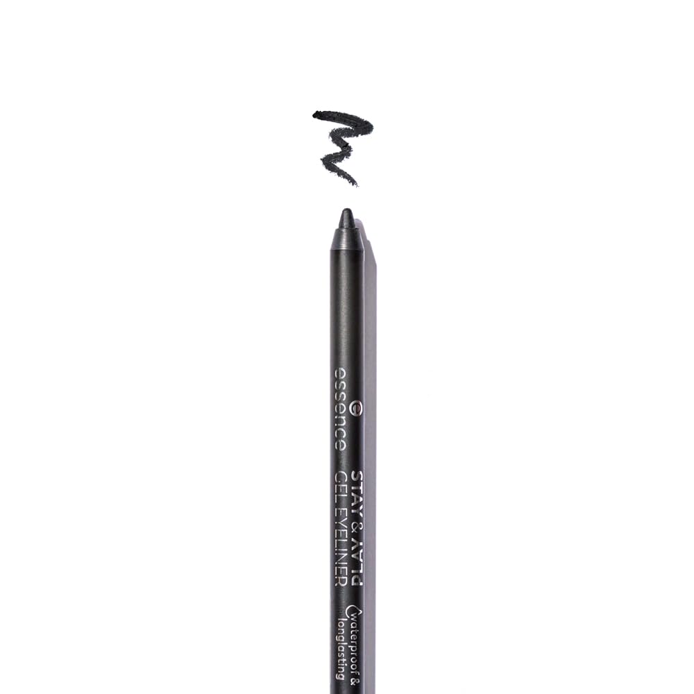 Delineador De Ojos En Gel Essence Stay & Play Supersuave Y Resistente Al Agua Negro - Venta Internacional. $425