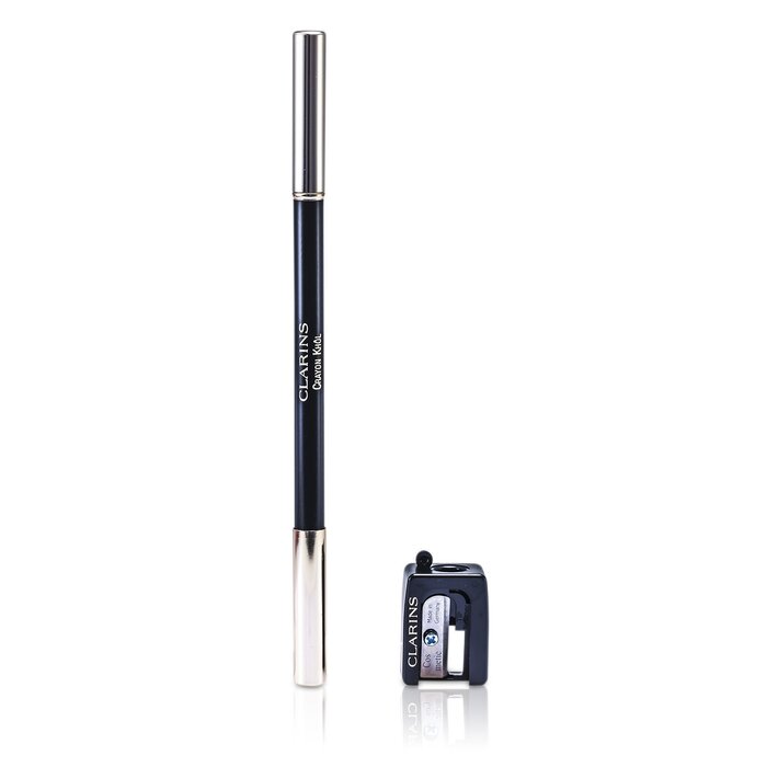 Lápiz Delineador De Ojos Clarins Long Lasting #01 Carbon Black W/ Bru - Venta Internacional.