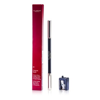 Foto 3 | Lápiz Delineador De Ojos Clarins Long Lasting #01 Carbon Black W/ Bru - Venta Internacional.