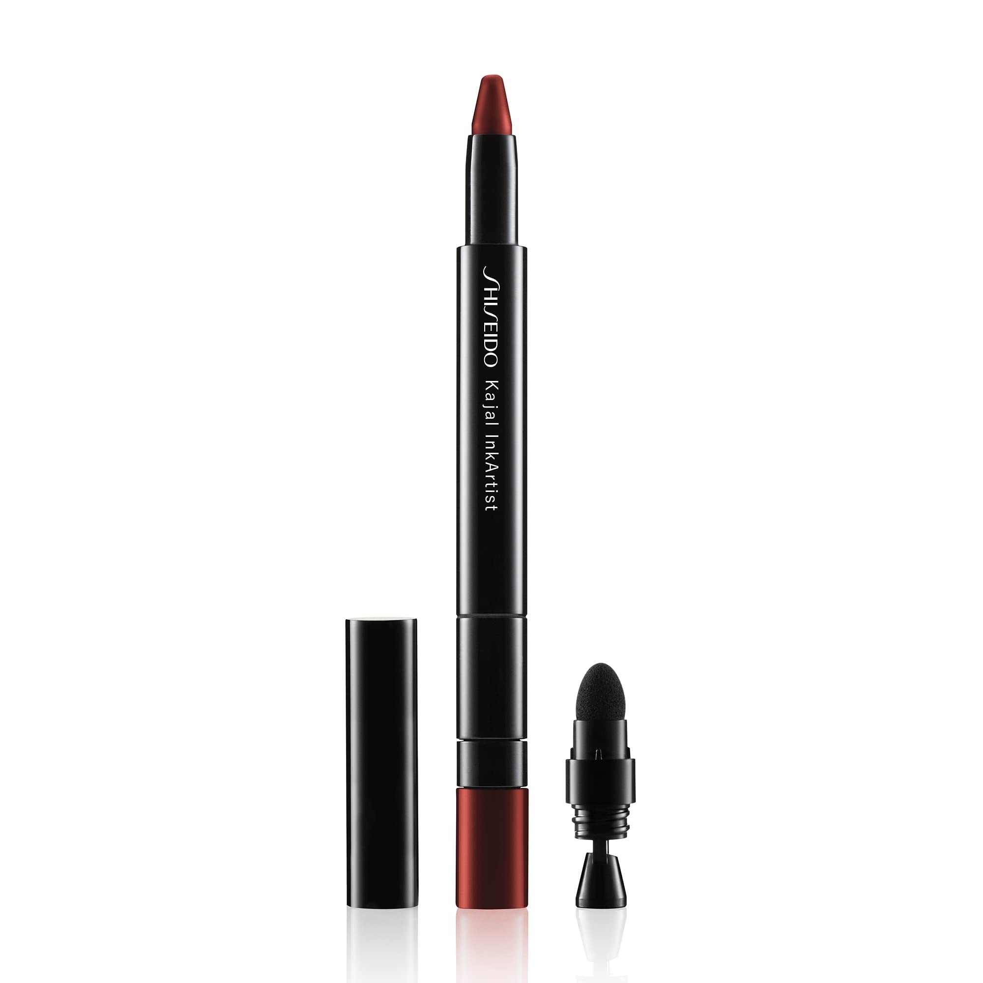 Delineador De Ojos Shiseido Kajal Inkartist Azuki Red 04 Waterproof - Venta Internacional.