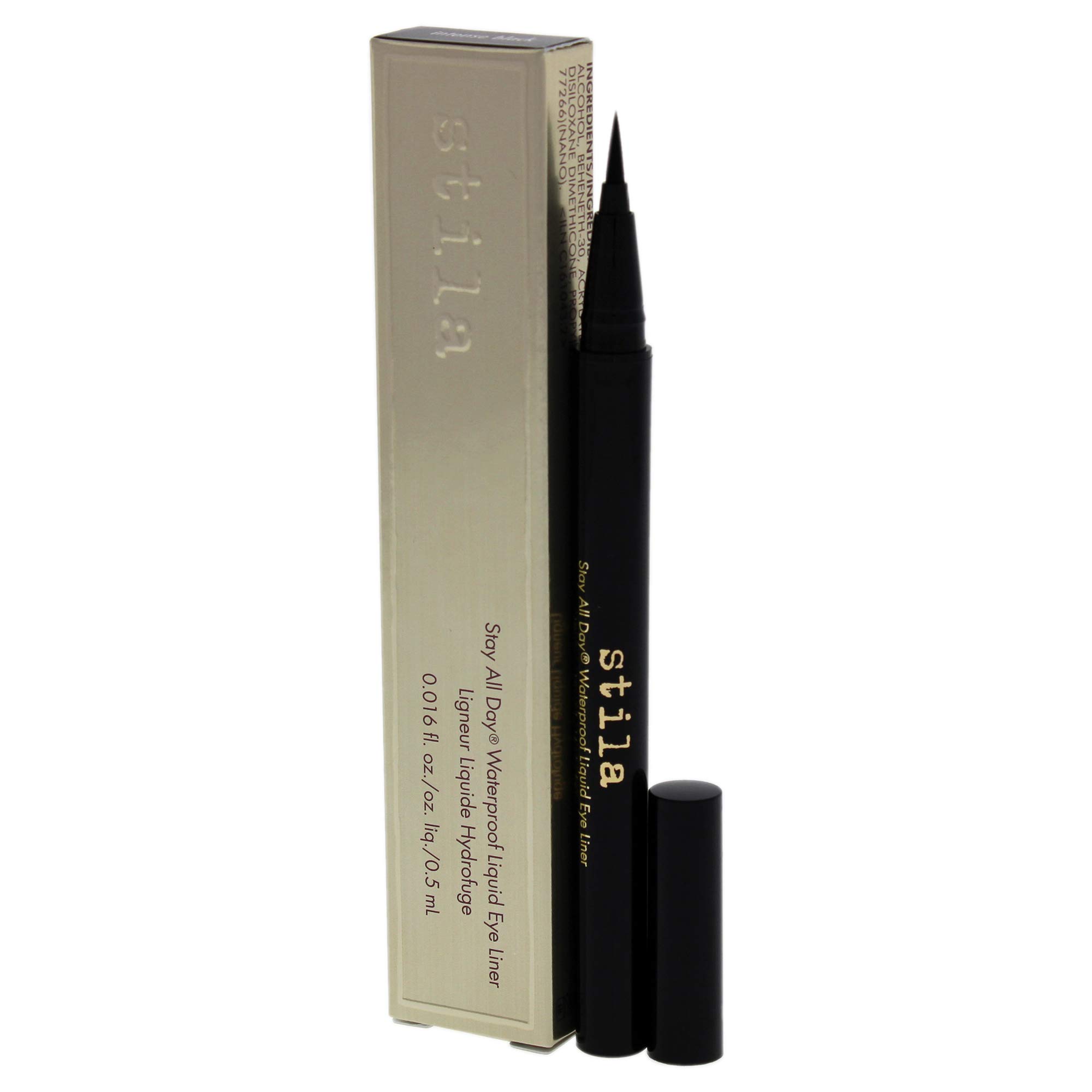 Foto 5 pulgar | Delineador De Ojos Líquido Stila Stay All Day Waterproof Intense Black - Venta Internacional.