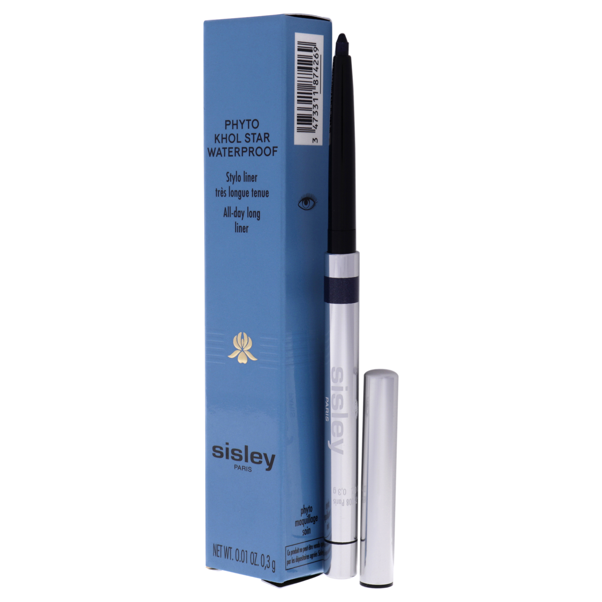 Foto 4 | Lápiz De Ojos Sisley Phyto Khol Star Waterproof 07 Mystic Blue - Venta Internacional.