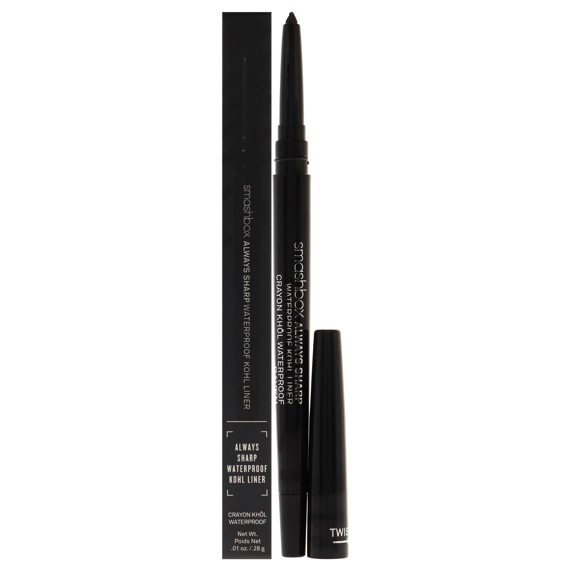 Foto 2 pulgar | Kohl Liner Smashbox Always Sharp Raven Impermeable Para Mujer - Venta Internacional.