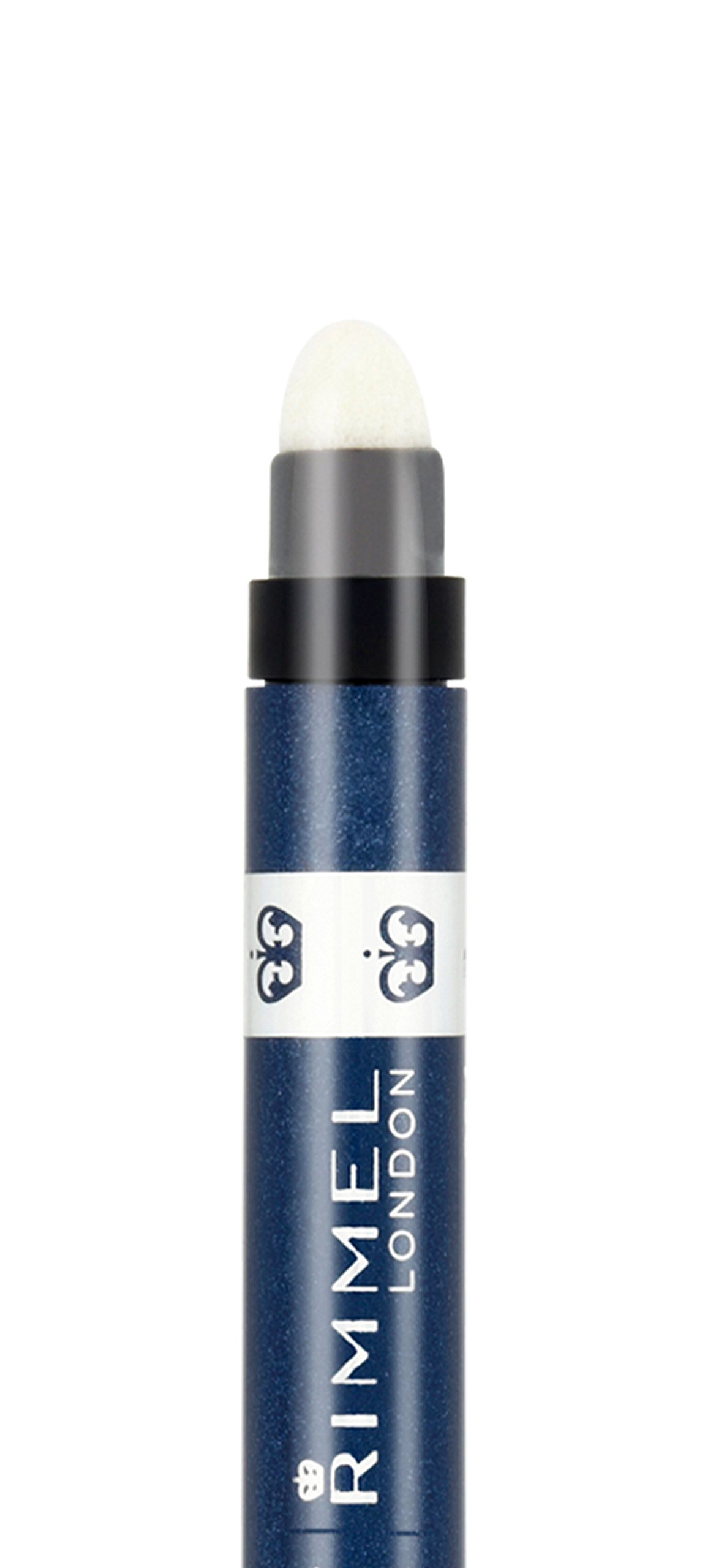 Foto 5 pulgar | Delineador De Ojos Rimmel Exaggerate Smoke N Shine 004 Blue Steel - Venta Internacional.