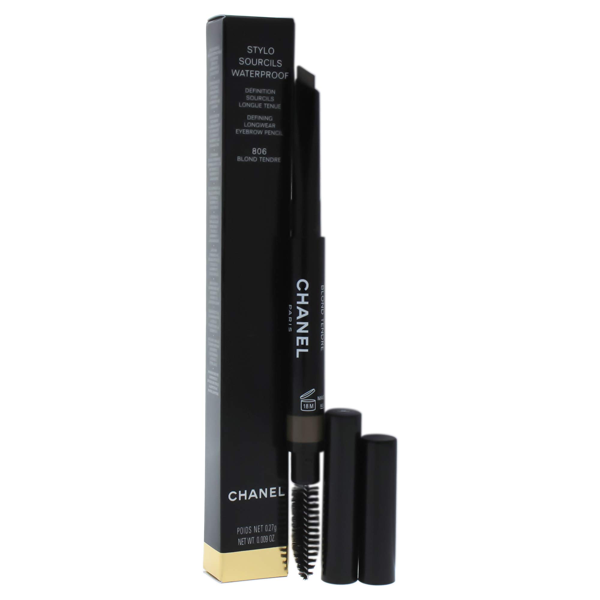 Lápiz De Cejas Chanel Stylo Sourcils Waterproof 806 Blond - Venta Internacional.