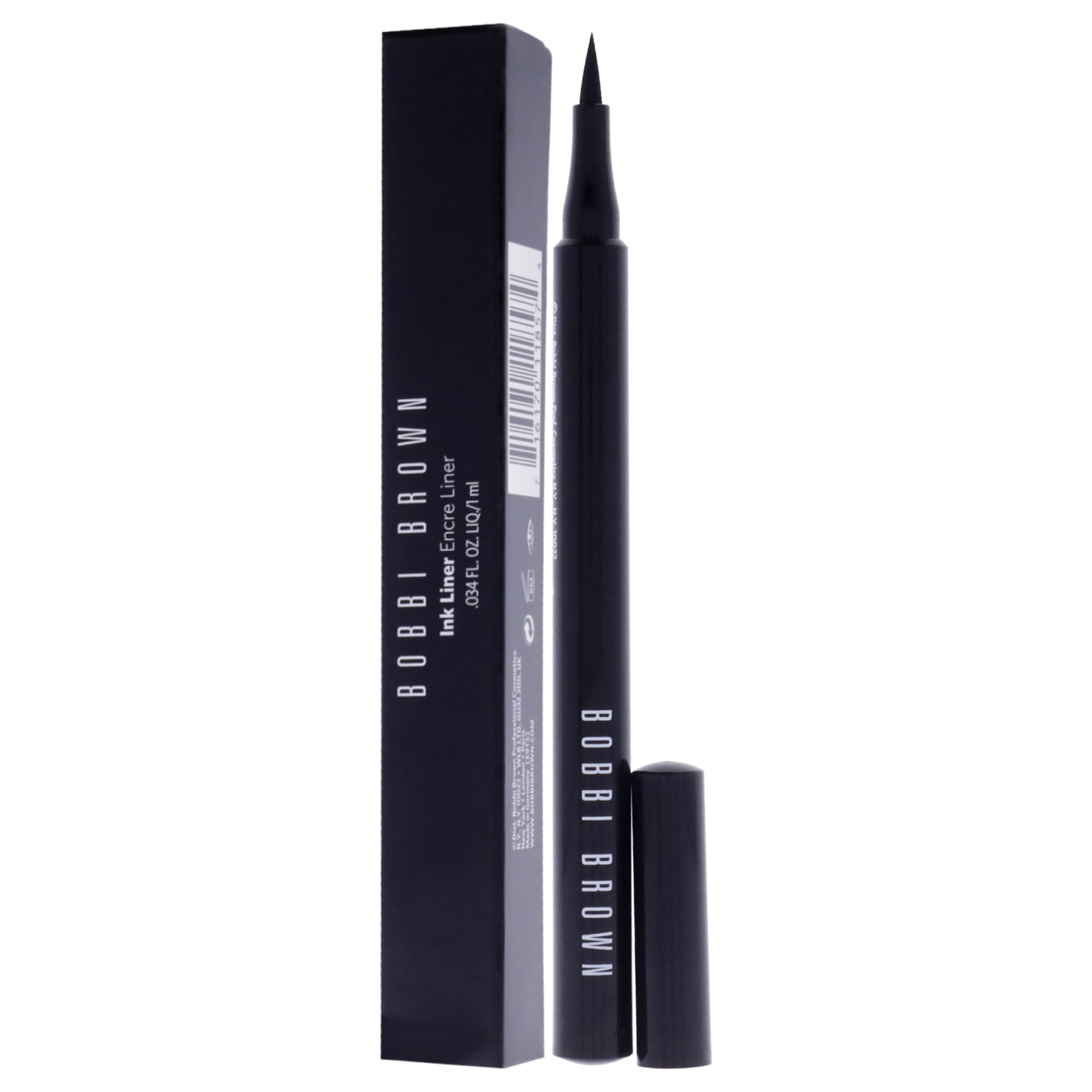 Foto 5 pulgar | Delineador De Ojos Bobbi Brown Ink Liner Blackest Black 1 Ml - Venta Internacional.