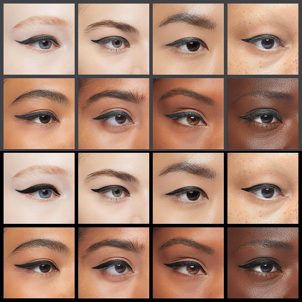 Foto 4 pulgar | Set De Lápices Delineadores De Ojos En Gel Evpct, Negro Y Gris, Impermeable, 2 Unidades - Venta Internacional.