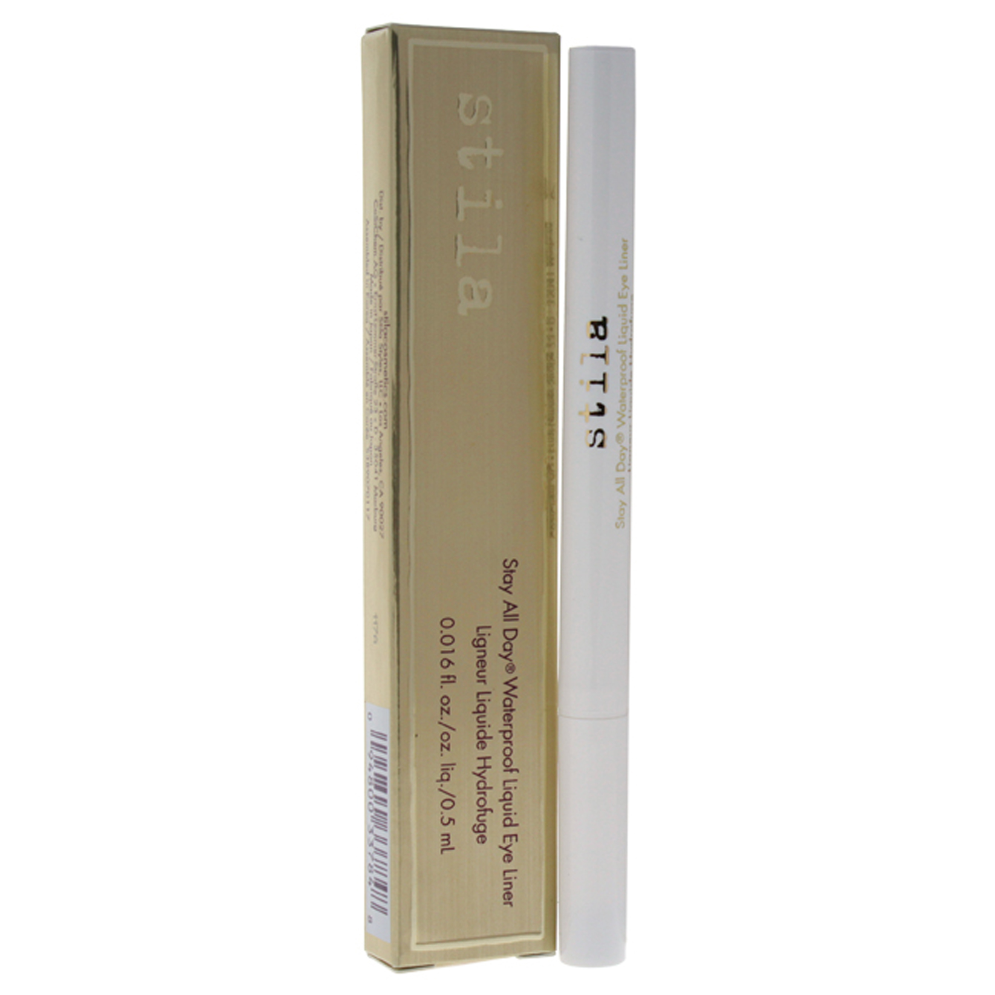 Delineador De Ojos Líquido Stila Stay All Day Waterproof - Nieve - Venta Internacional.