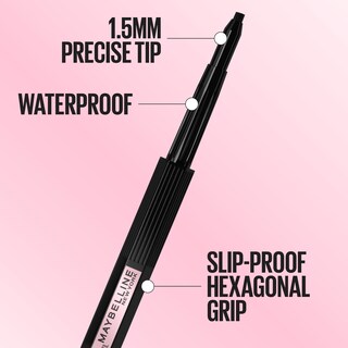 Foto 5 | Lápiz Delineador De Ojos Maybelline New York Hyper Easy Deep Brown - Venta Internacional.