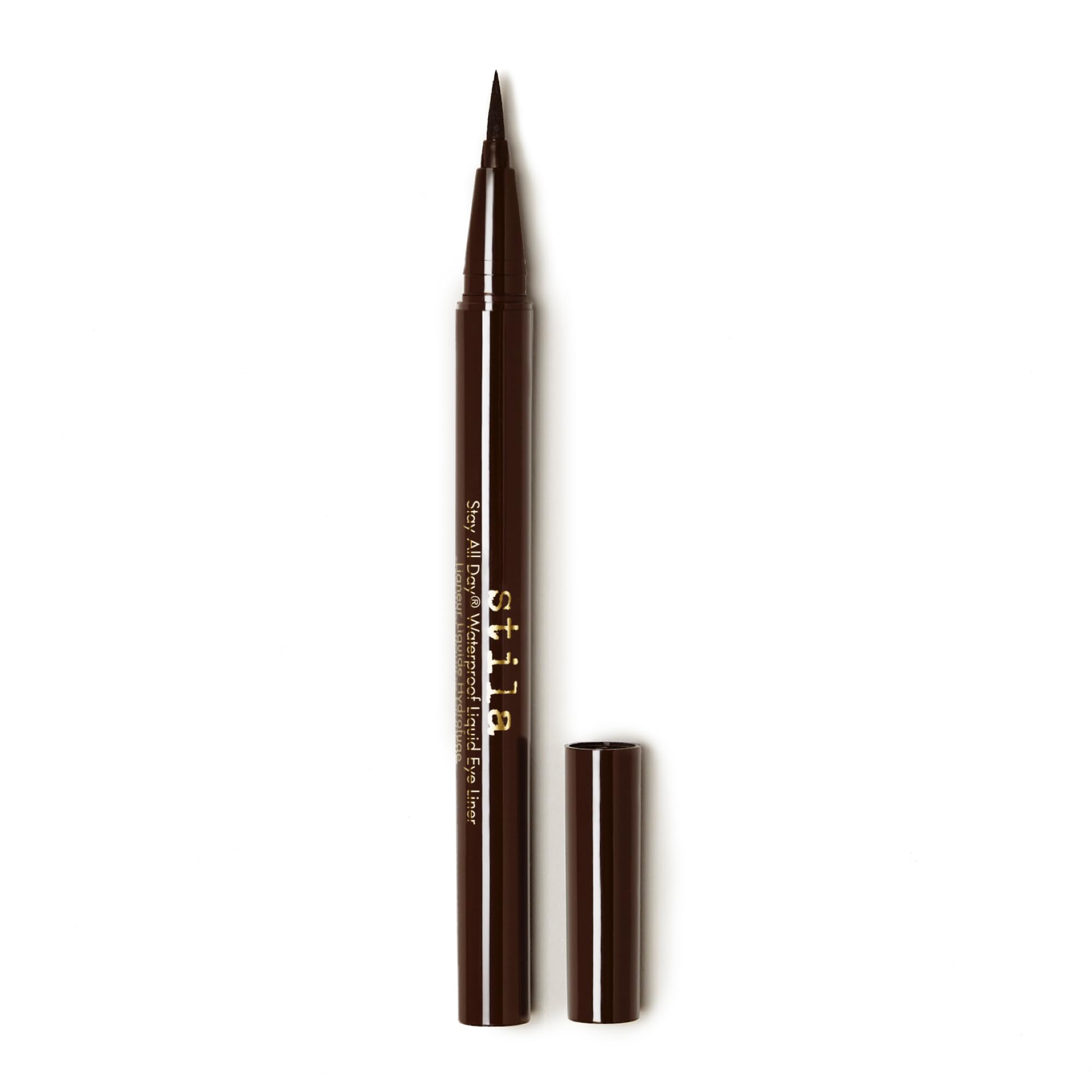 Delineador De Ojos Stila Stay All Day Waterproof, Marrón Oscuro, 1 Ml - Venta Internacional.