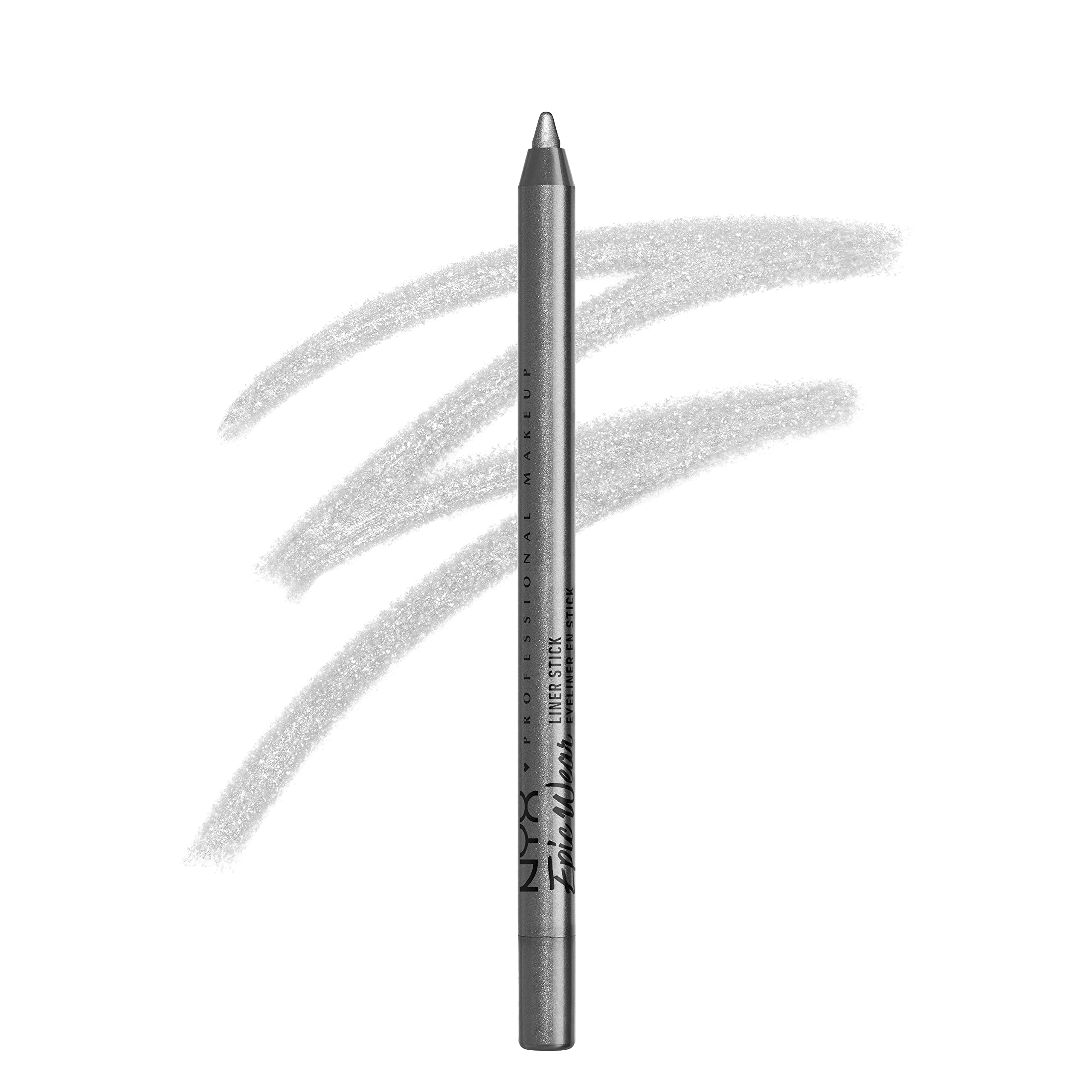 Foto 2 pulgar | Lápiz Delineador De Ojos Nyx Professional Makeup Epic Wear Silver - Venta Internacional.