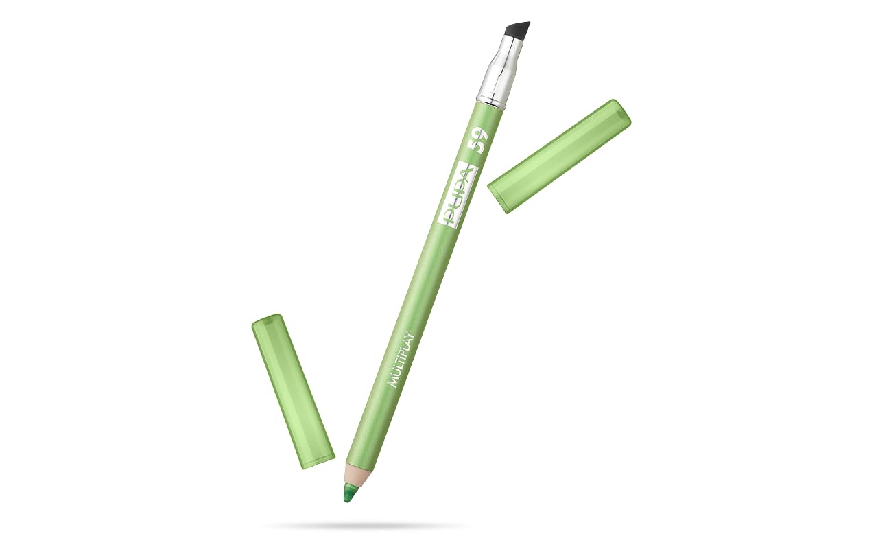 Lápiz Delineador De Ojos Pupa Milano Multiplay Creamy 1.2 Ml Wasabi Green - Venta Internacional.