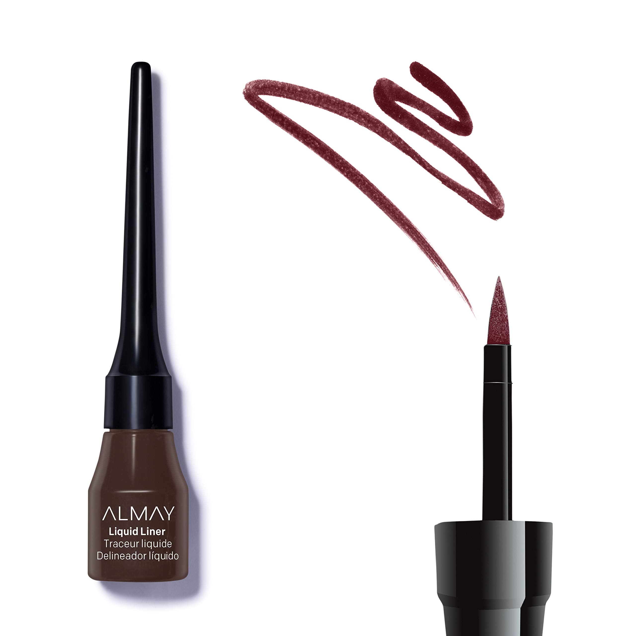 Foto 2 | Delineador Líquido Almay Waterproof Longwearing 222 Brown 3ml - Venta Internacional.