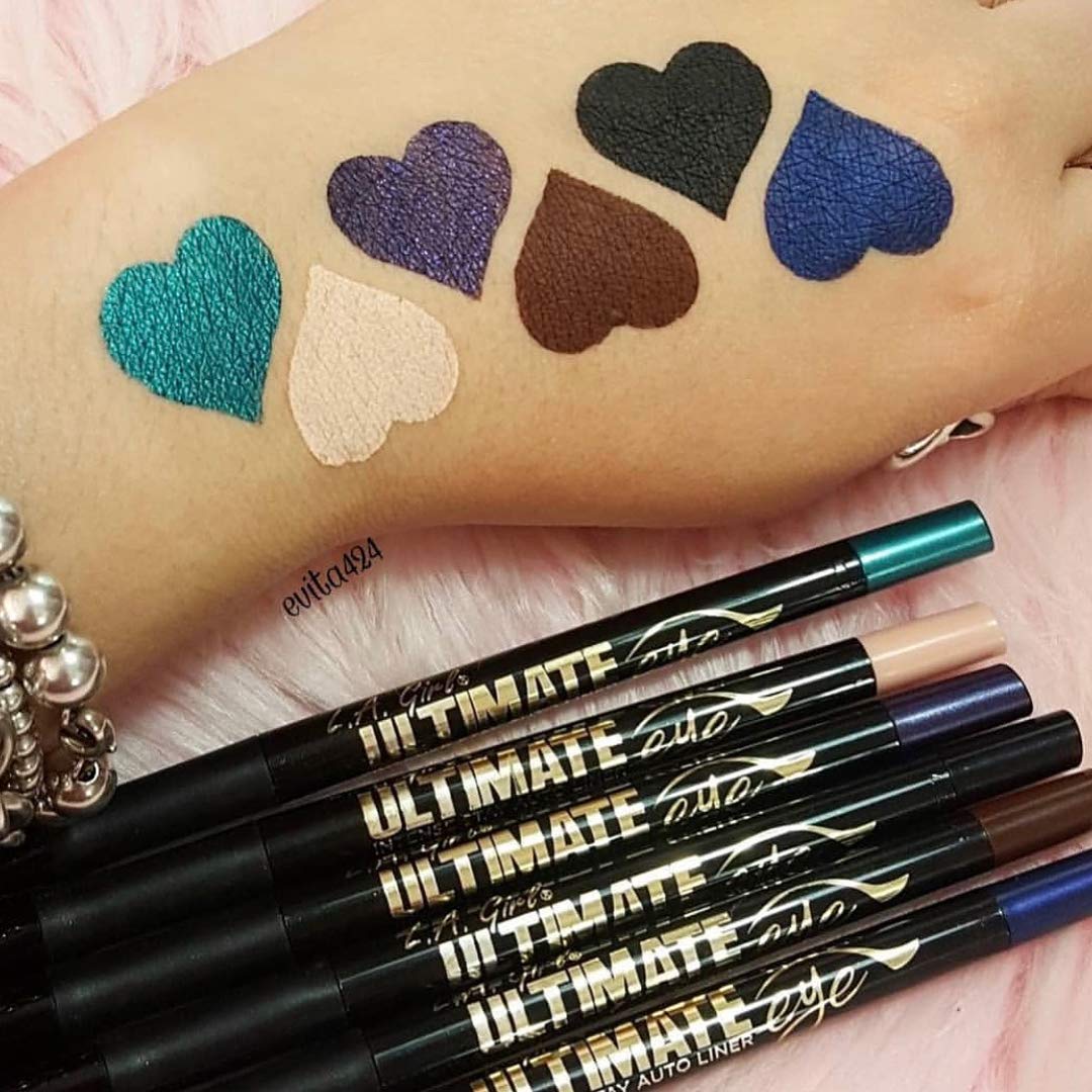 Foto 7 pulgar | Delineador De Ojos L.a. Girl Ultimate Intense Stay Auto Never Ending Blue - Venta Internacional.