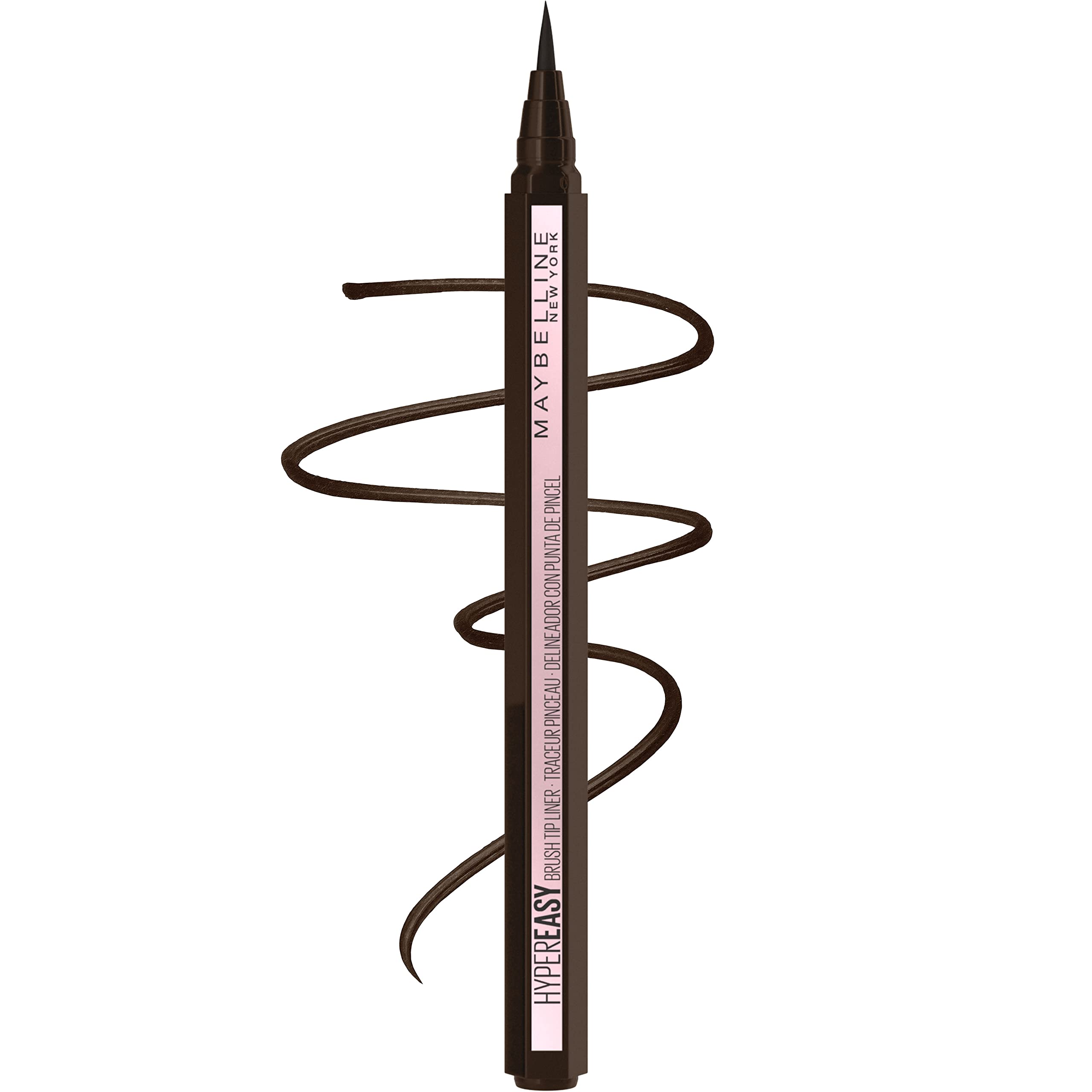 Foto 2 pulgar | Delineador De Ojos Maybelline New York Hyper Easy Waterproof Pitch Brown - Venta Internacional.