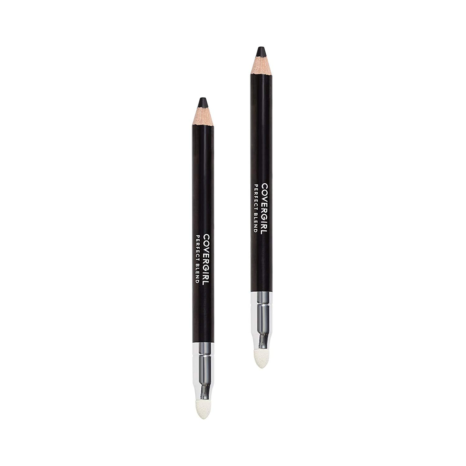 Lápiz Delineador De Ojos Covergirl Perfect Blend Basic Black, 2 Unidades - Venta Internacional.