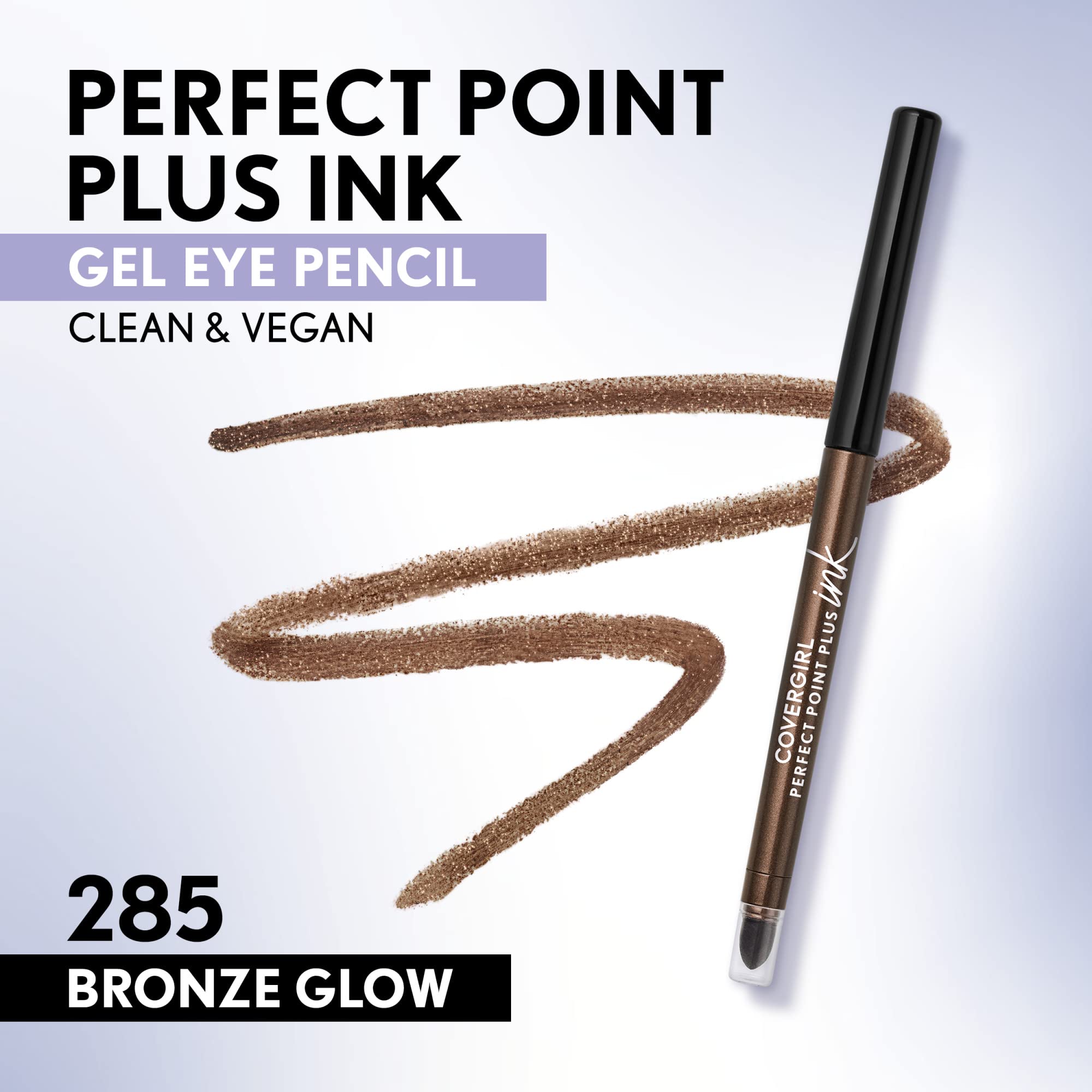 Foto 3 pulgar | Lápiz De Ojos Covergirl Perfect Point Plus Ink Gel Bronze 0.3 Ml - Venta Internacional.