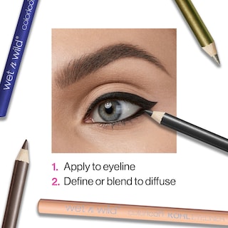 Foto 2 | Lápiz Delineador De Ojos Wet N Wild Color Icon Kohl Rich White - Venta Internacional.