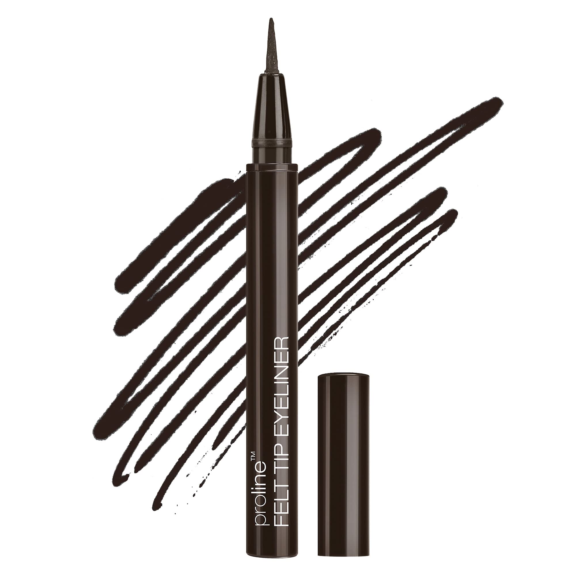 Foto 2 pulgar | Delineador De Ojos Wet N Wild Con Punta De Fieltro Con Punta De Prolina, Marrón Oscuro, 0,5 Ml - Venta Internacional.