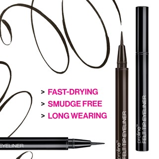 Foto 2 | Delineador De Ojos Wet N Wild Con Punta De Fieltro Con Punta De Prolina, Marrón Oscuro, 0,5 Ml - Venta Internacional.