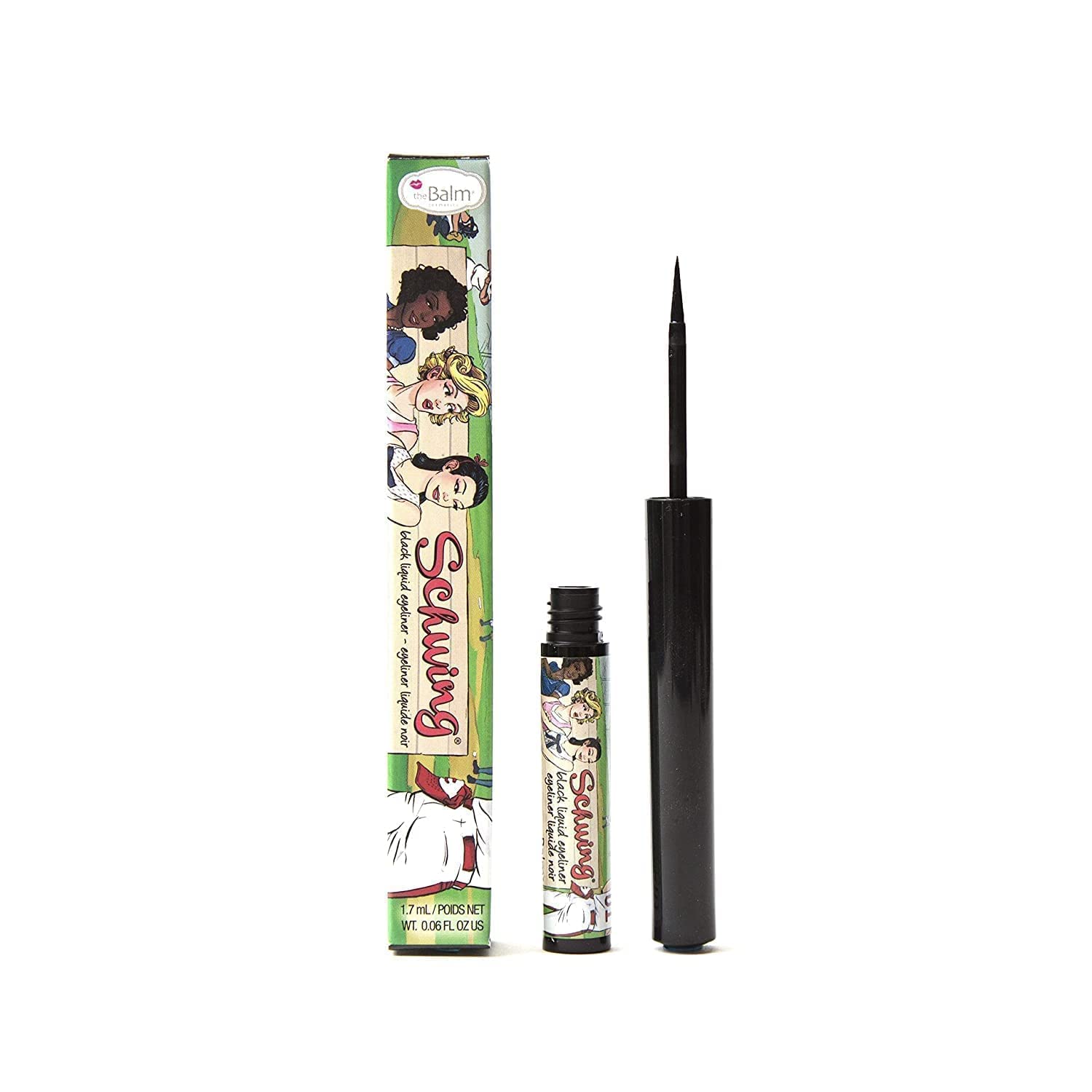 Delineador Líquido Thebalm Schwing Black Matte Finish 1x1ml - Venta Internacional.