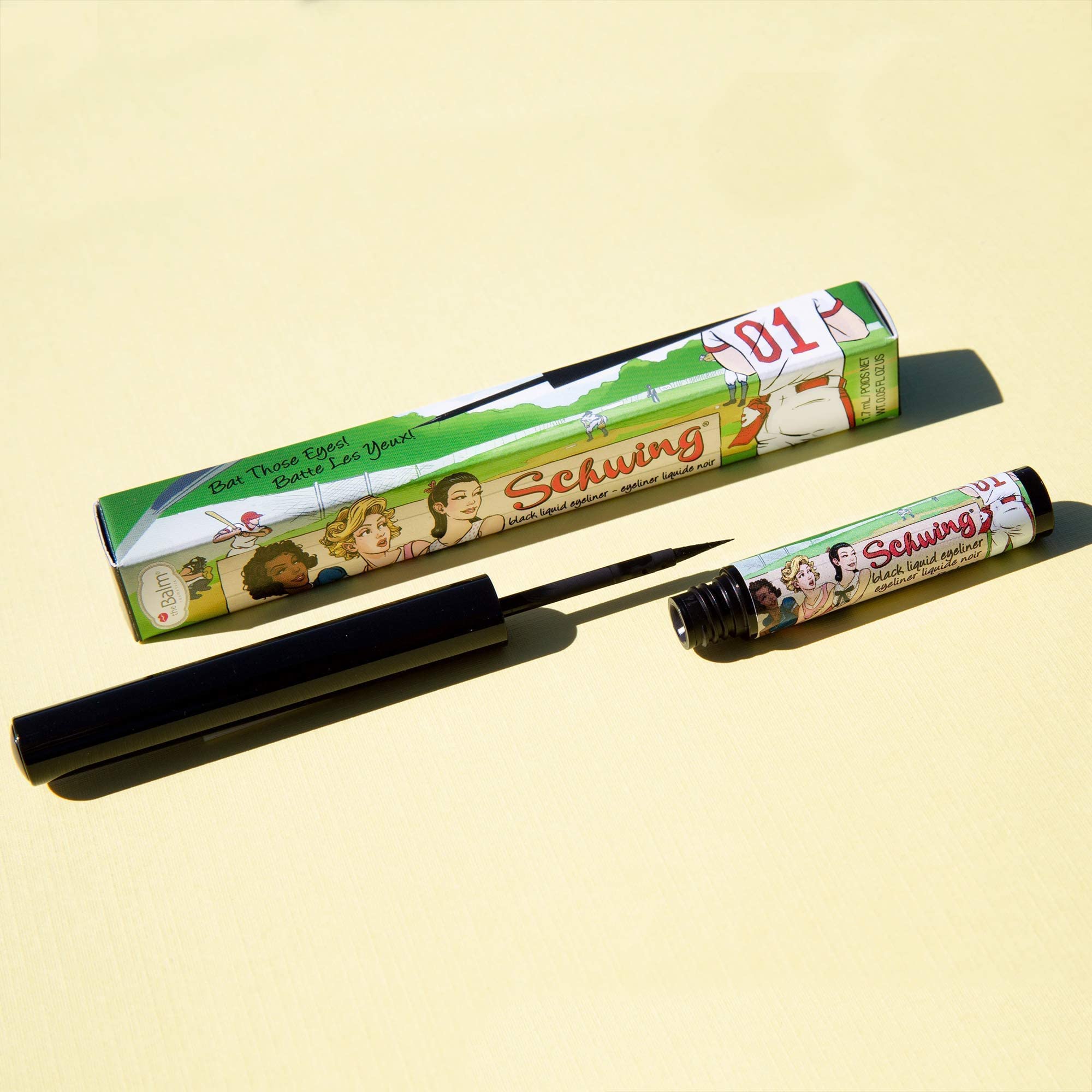 Foto 5 | Delineador Líquido Thebalm Schwing Black Matte Finish 1x1ml - Venta Internacional.