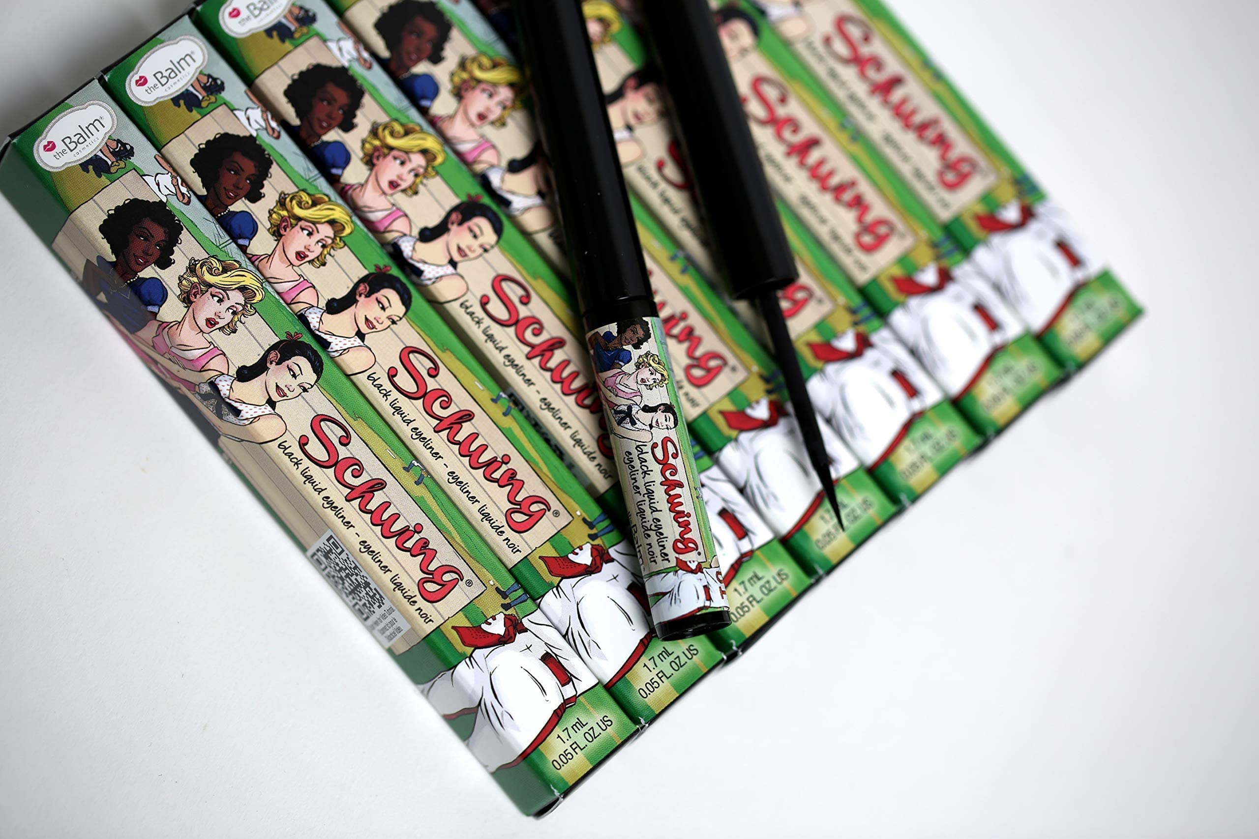 Foto 7 | Delineador Líquido Thebalm Schwing Black Matte Finish 1x1ml - Venta Internacional.