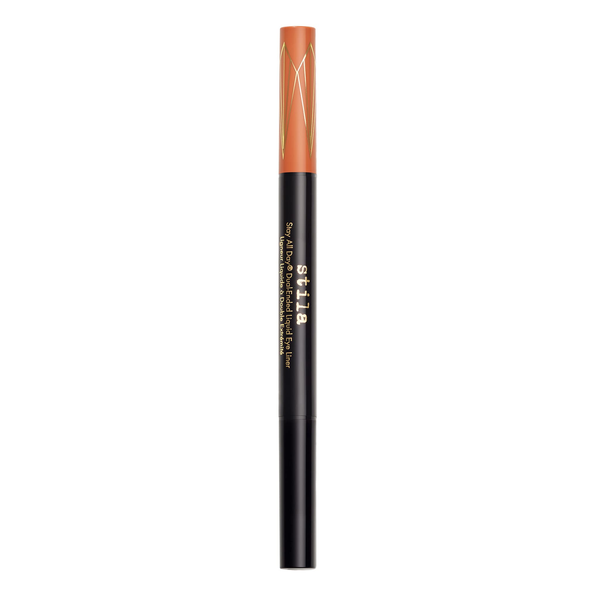 Delineador De Ojos Líquido Stila Stay All Day De Doble Punta Mai Tai/negro - Venta Internacional.