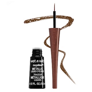 Foto 1 | Delineador Líquido Wet N Wild Megaliner Metallic Brown - Venta Internacional.