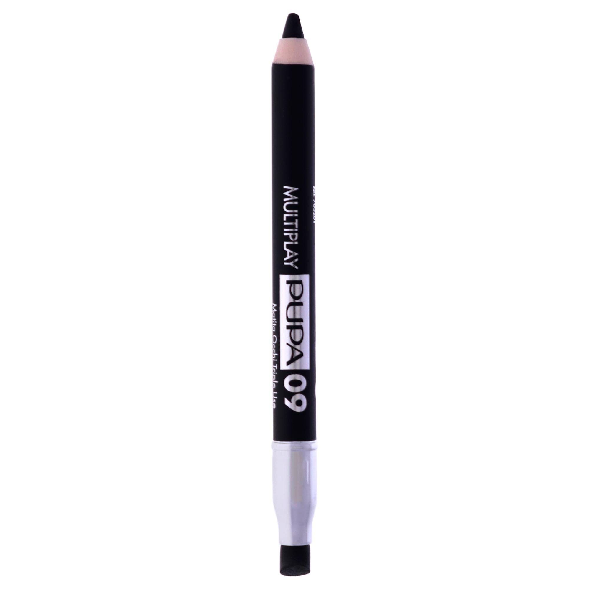 Lápiz Delineador De Ojos Pupa Milano Multiplay 09 Negro 0.9 Ml - Venta Internacional.