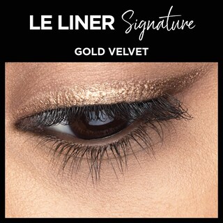 Foto 5 | Delineador De Ojos L'oréal Paris Le Liner Signature Gold Velvet 0.3 Ml - Venta Internacional.