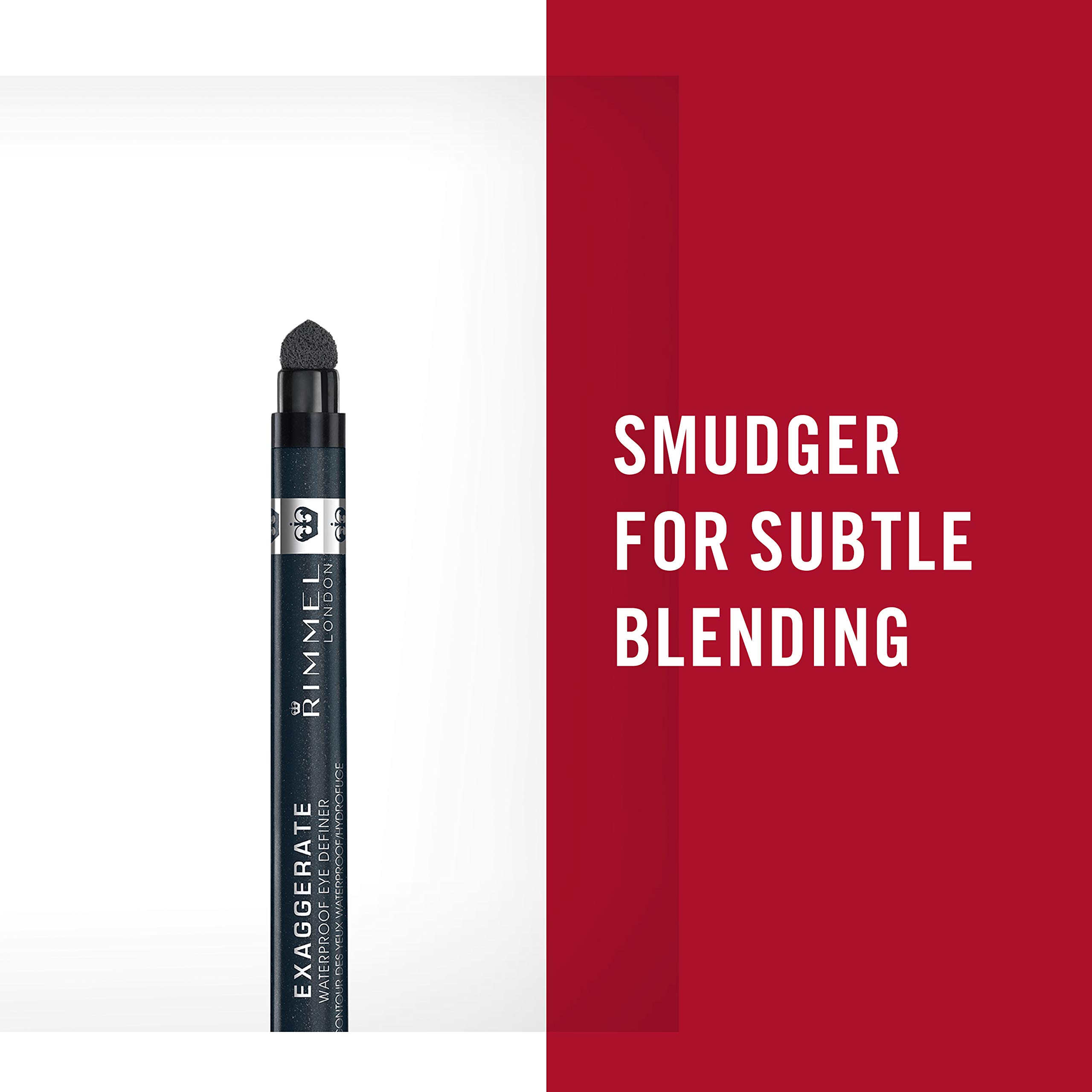 Foto 5 | Delineador De Ojos Rimmel Exagerate Eye Definer Earl Grey, Paquete De 2 - Venta Internacional.