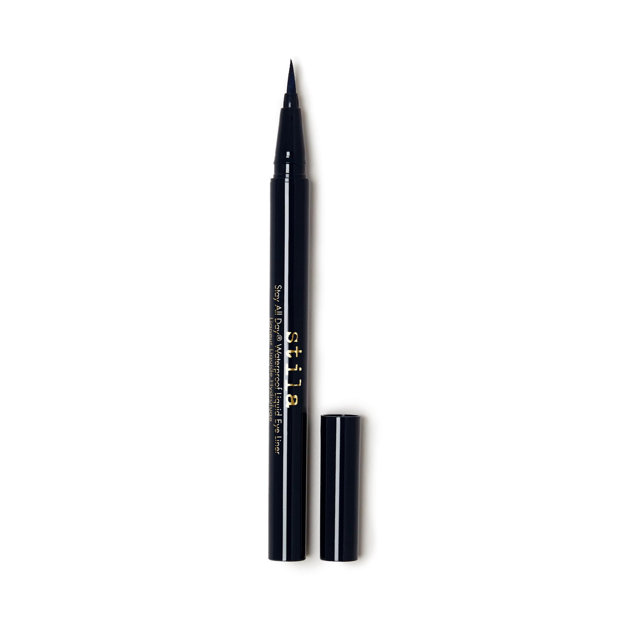 Delineador De Ojos Líquido Stila Stay All Day Waterproof Azul Medianoche - Venta Internacional.