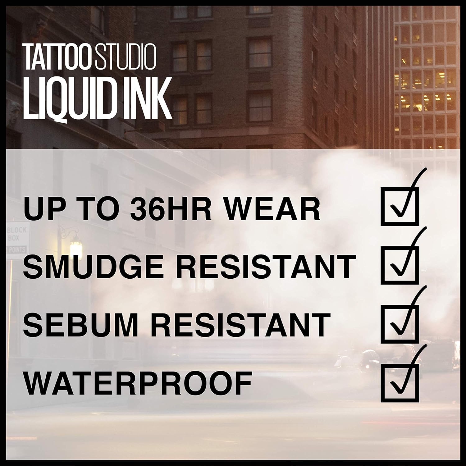 Foto 2 | Delineador De Ojos Maybelline Tattoostudio Liquid Ink Longwear Marrón - Venta Internacional.