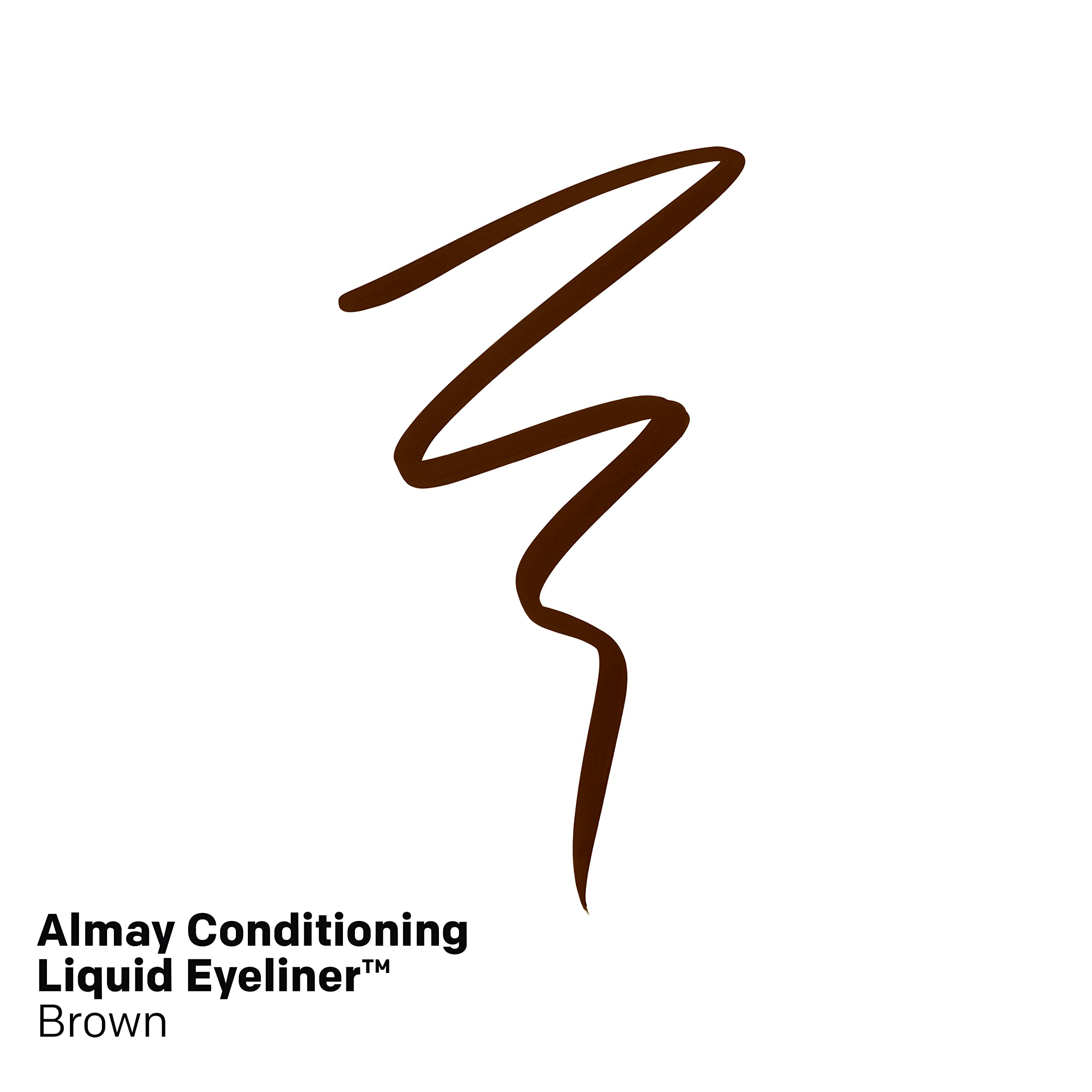 Foto 3 pulgar | Delineador Líquido Almay Conditioner Waterproof 20 Brown, 1 Ml - Venta Internacional.