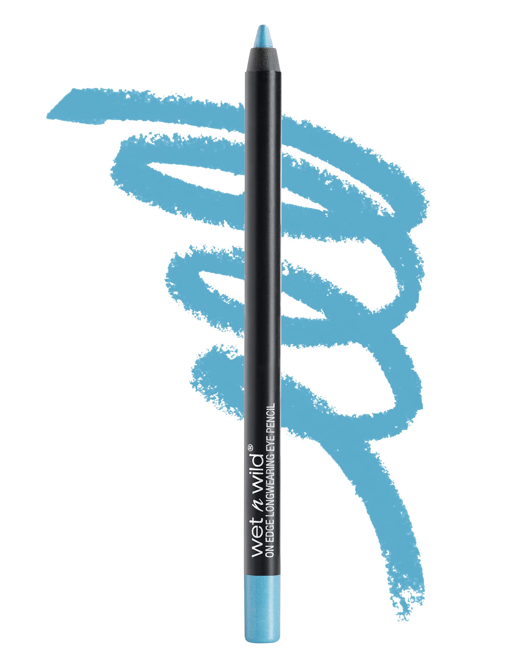 Lápiz Delineador De Ojos Wet N Wild On Edge Blue Sapphire De Larga Duración - Venta Internacional.